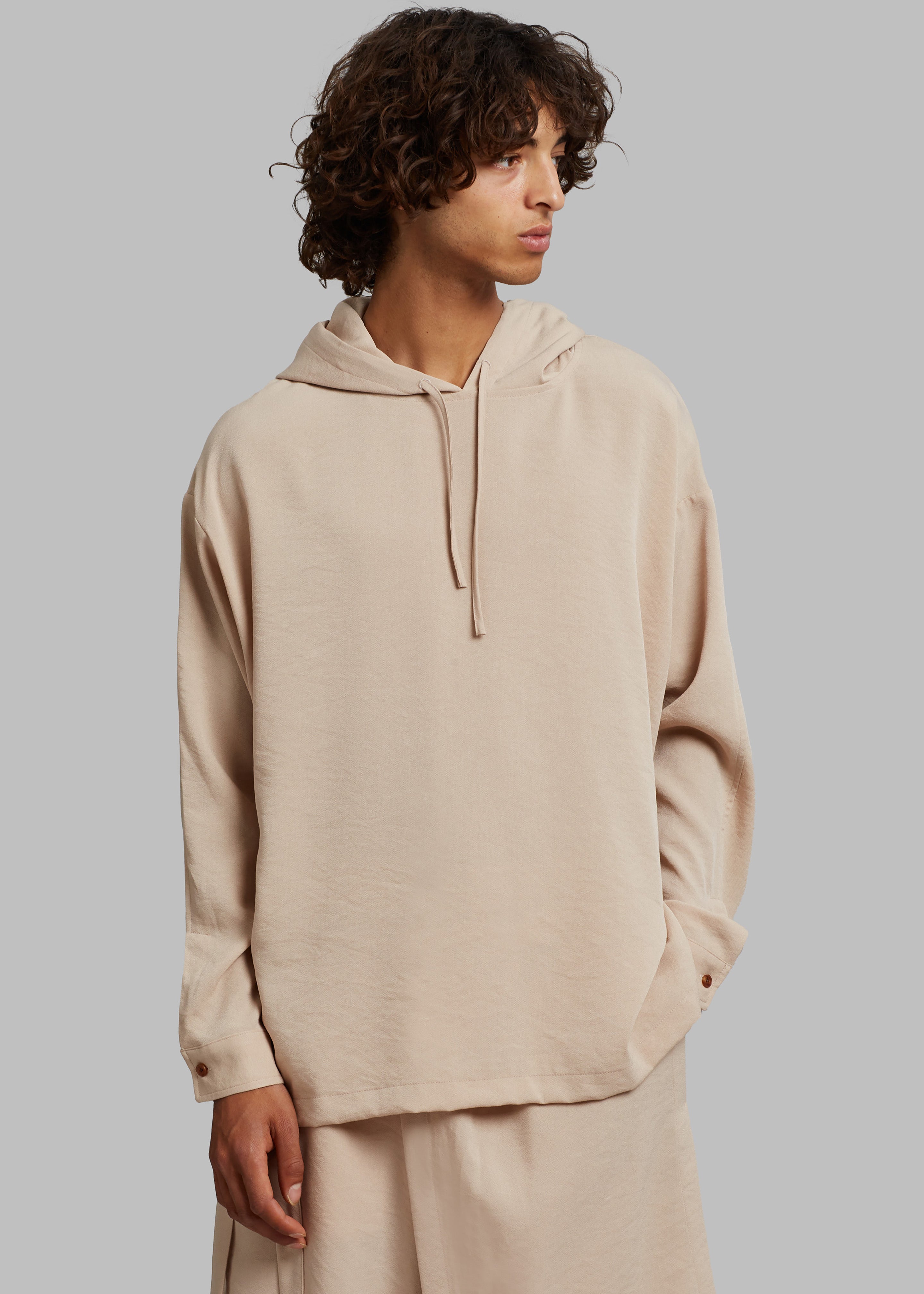 Heith Light Hoodie - Natural - 1