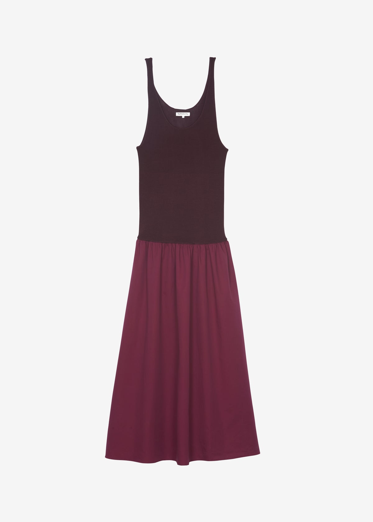 Iliya Drop Waist Maxi Dress - Burgundy - 7