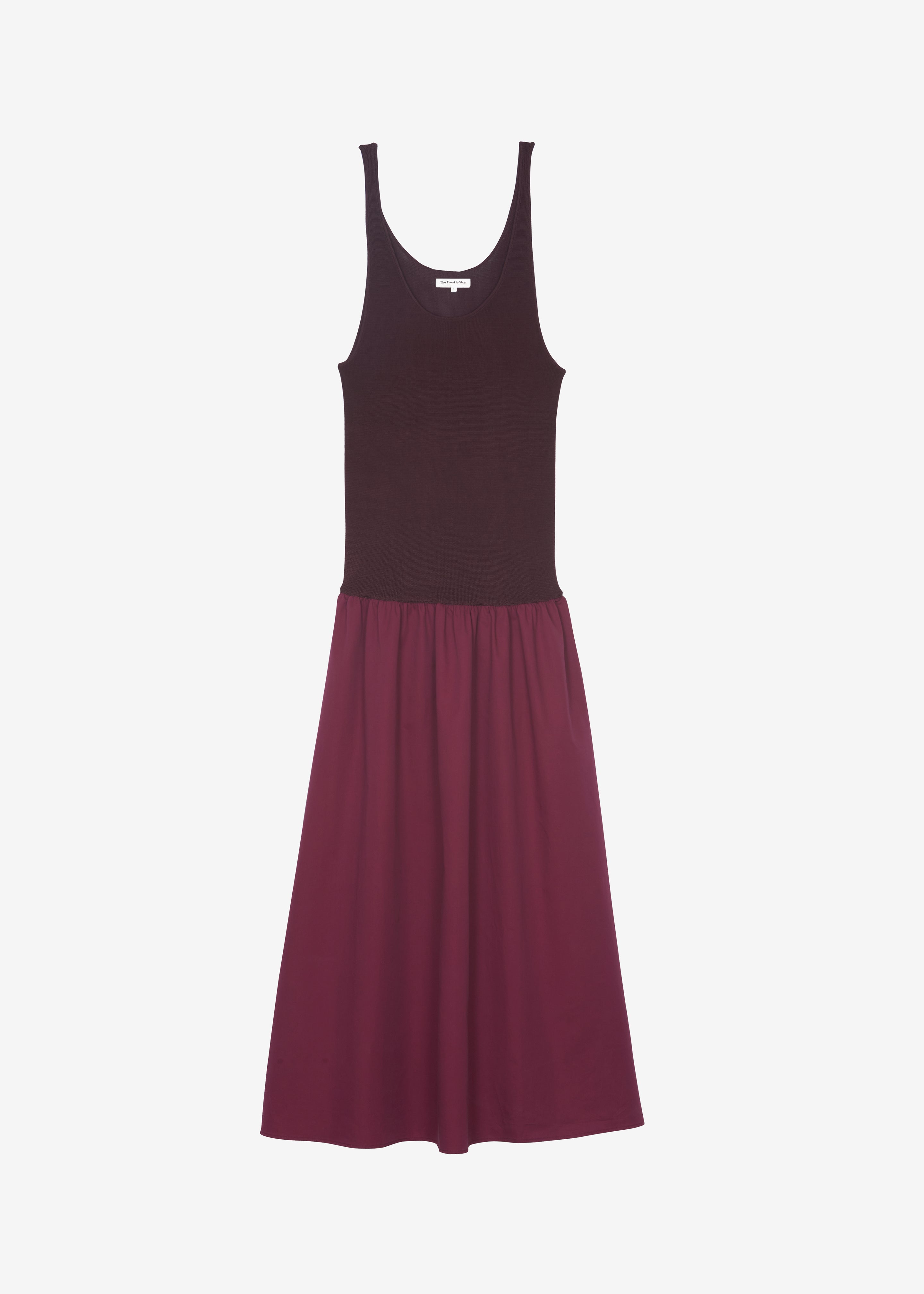 Iliya Drop Waist Maxi Dress - Burgundy - 7