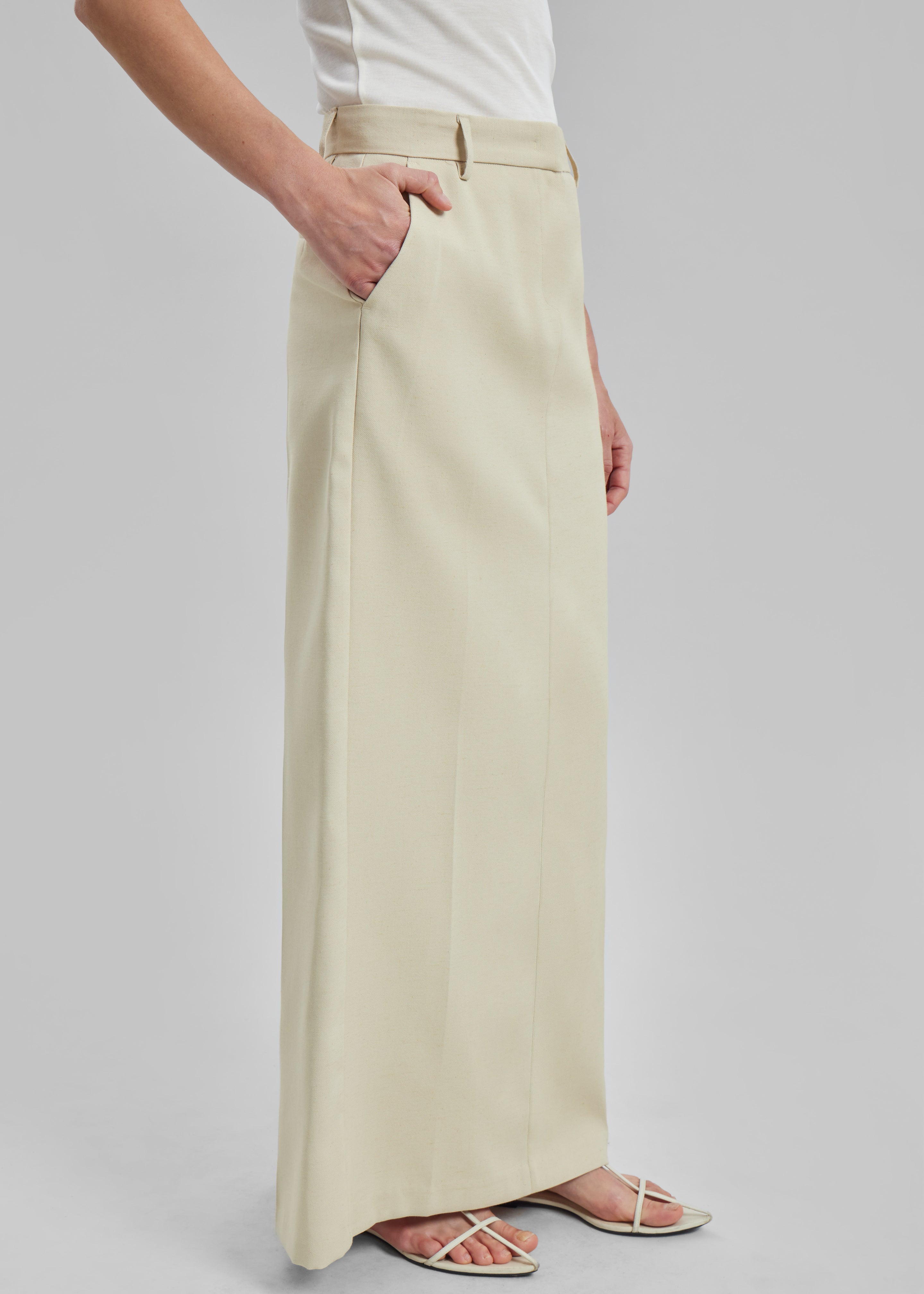 Indio Maxi Skirt - Beige - 6