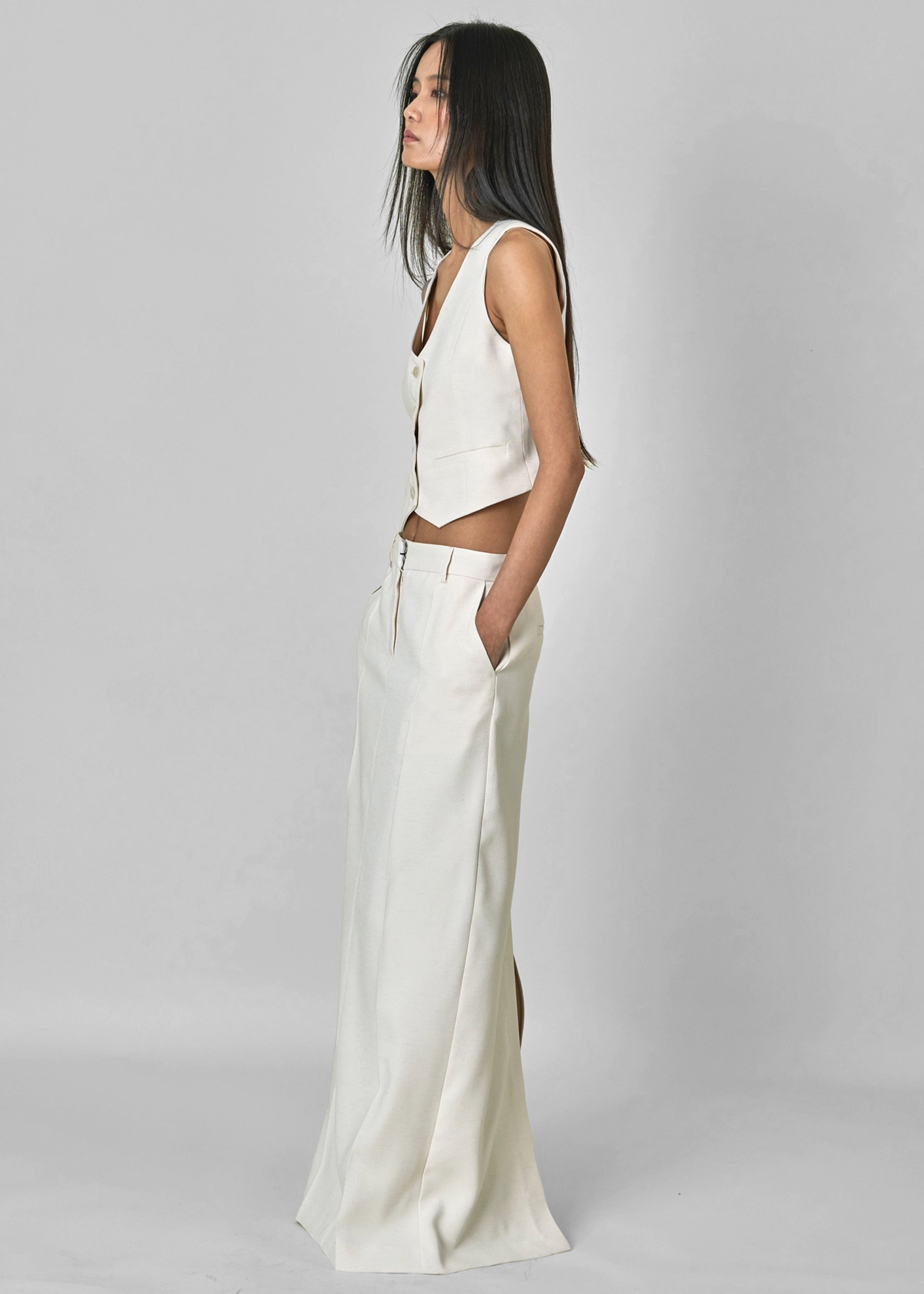 Indio Maxi Skirt - Off White - 2