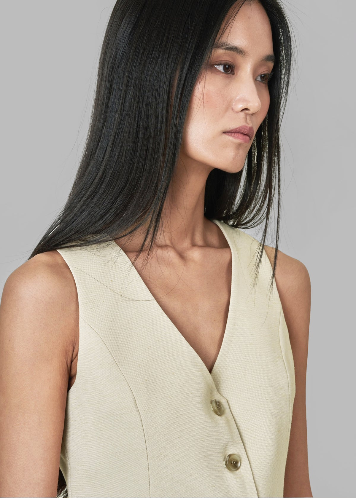 Indio Vest - Beige - 3