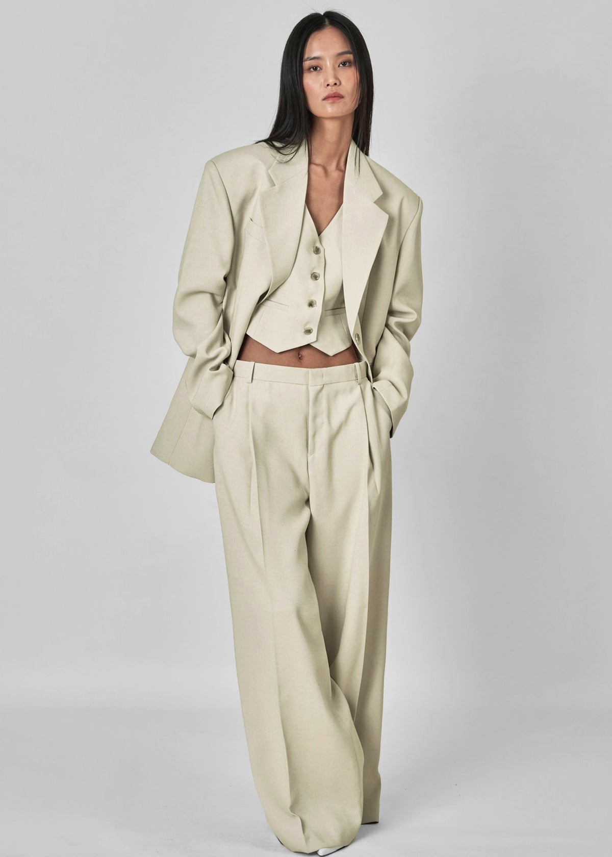 Indio Vest - Beige - 7