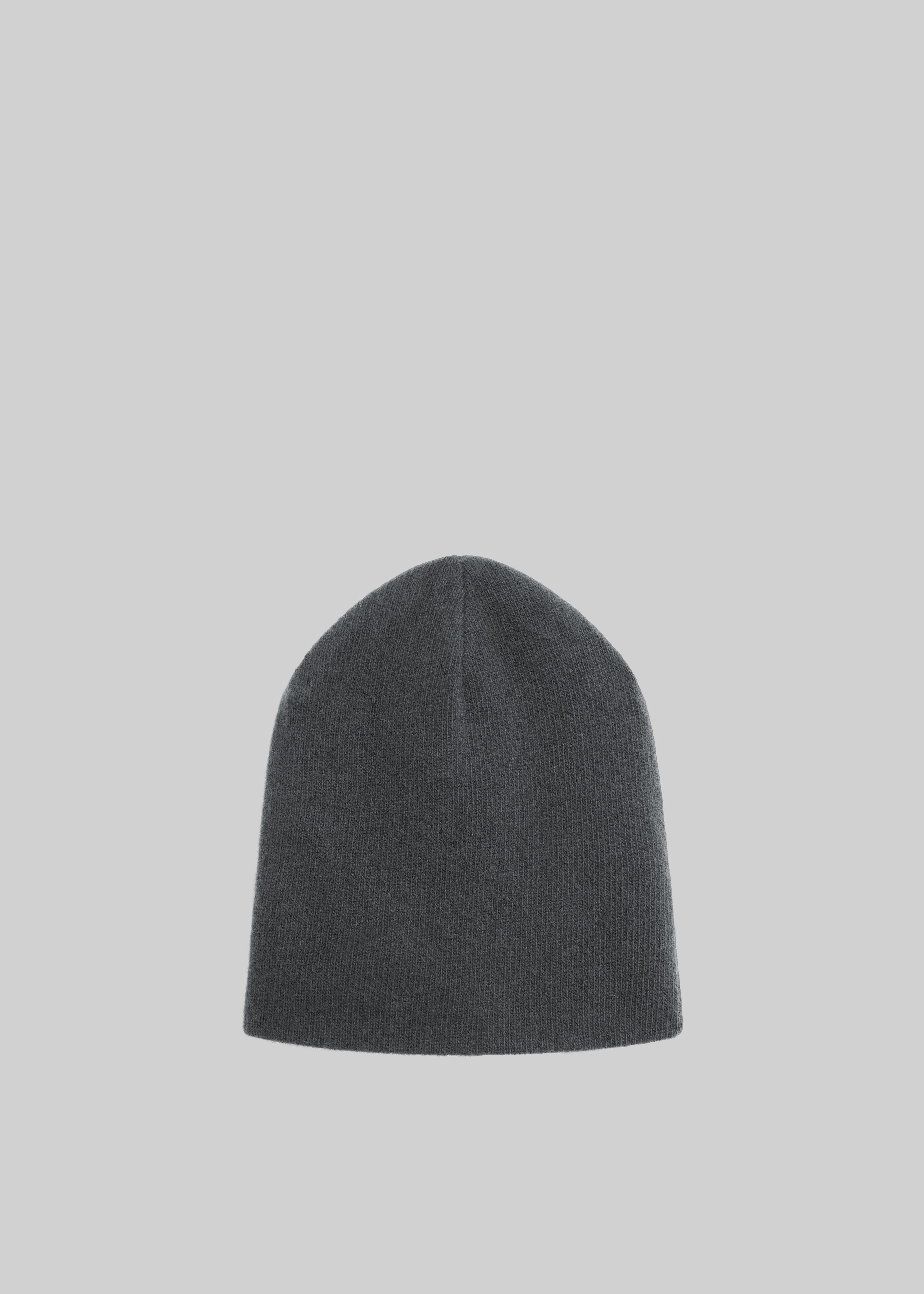 Inko Cashmere Beanie - Dark Grey - 2