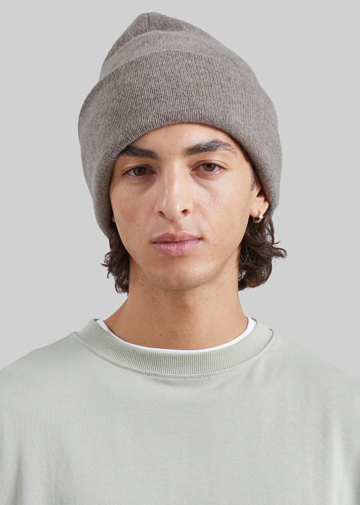 Inko Cashmere Beanie - Taupe