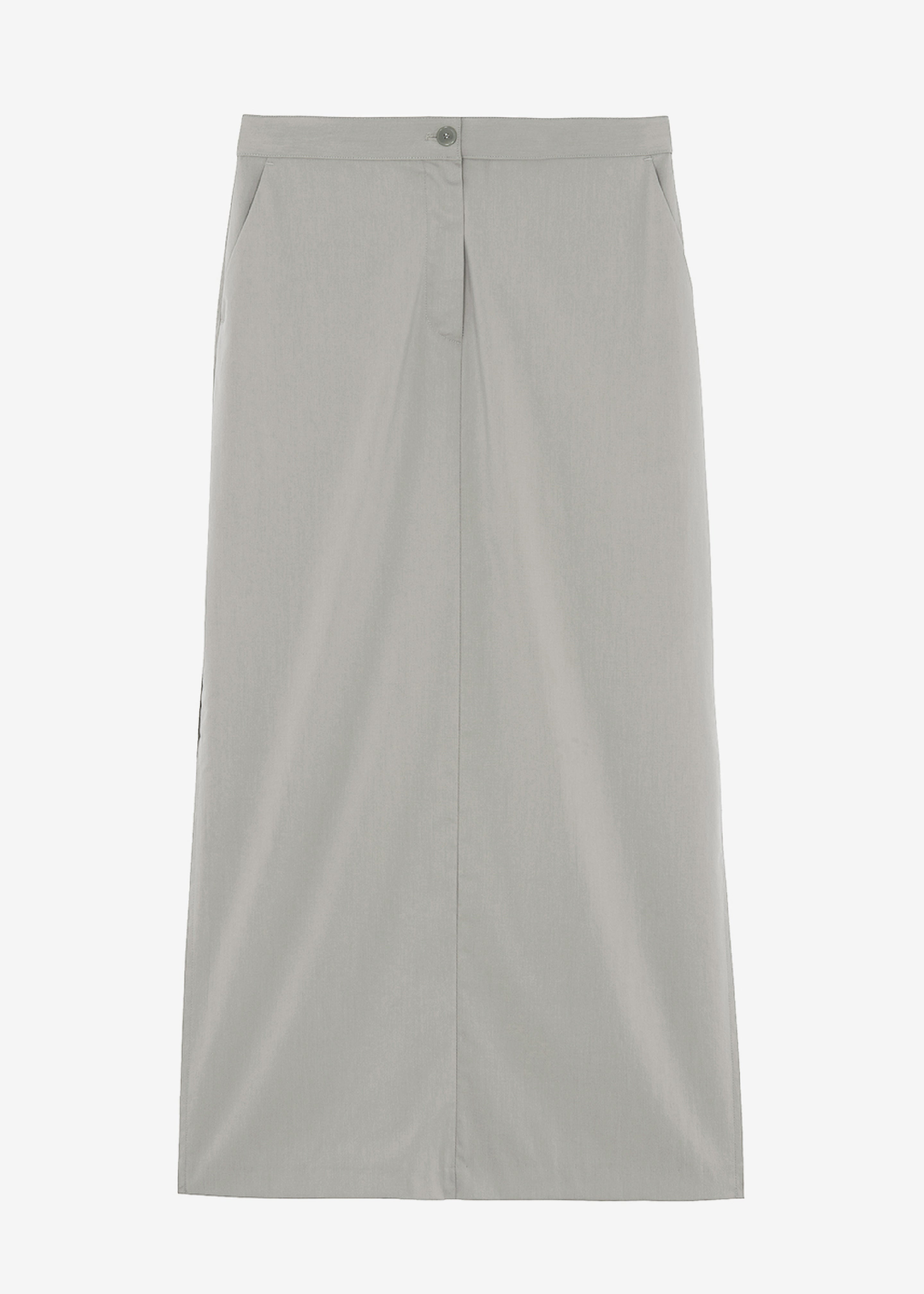 Irene Maxi Skirt - Slate Green – The Frankie Shop