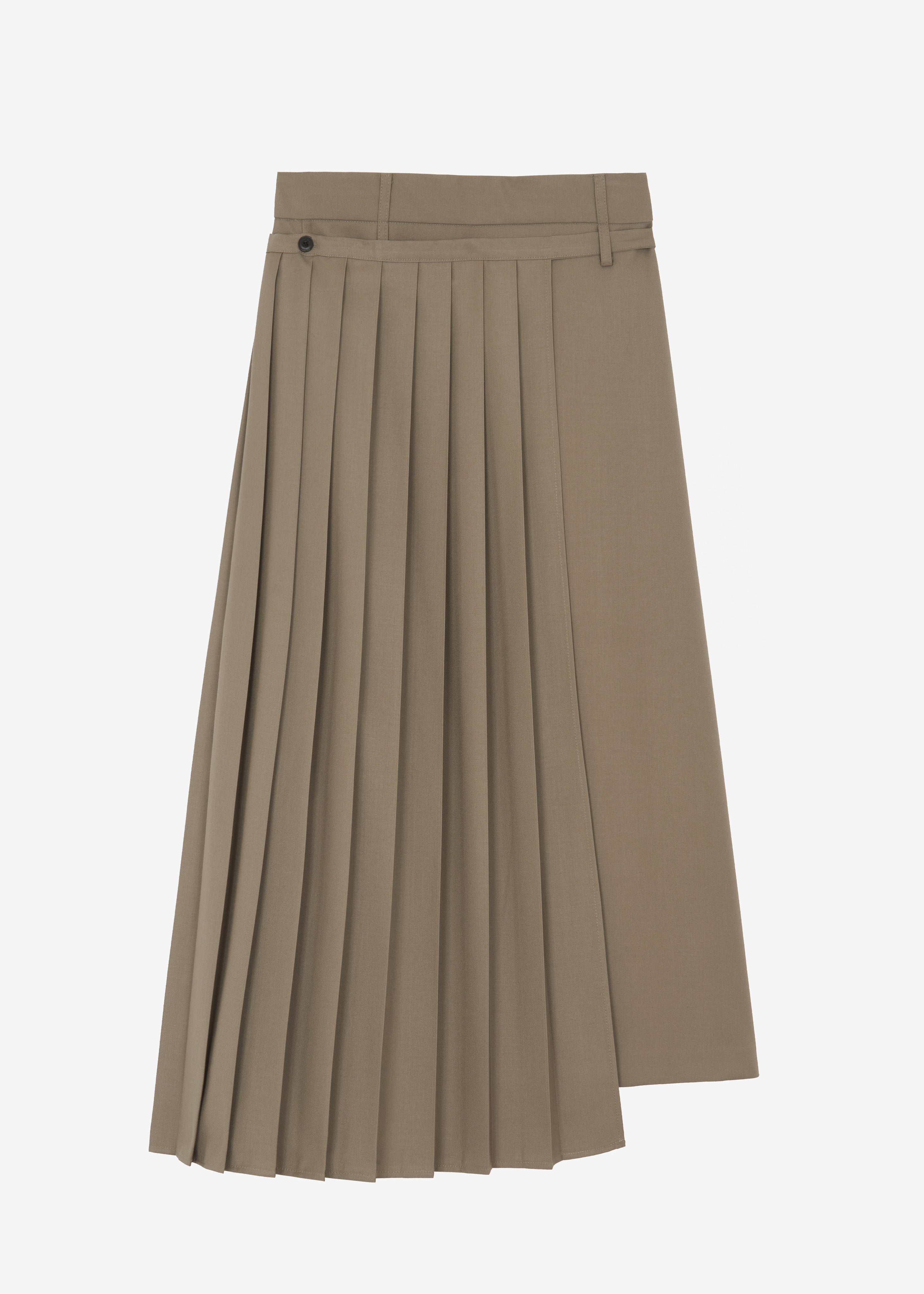 Irie Pleated Skirt - Beige - 9