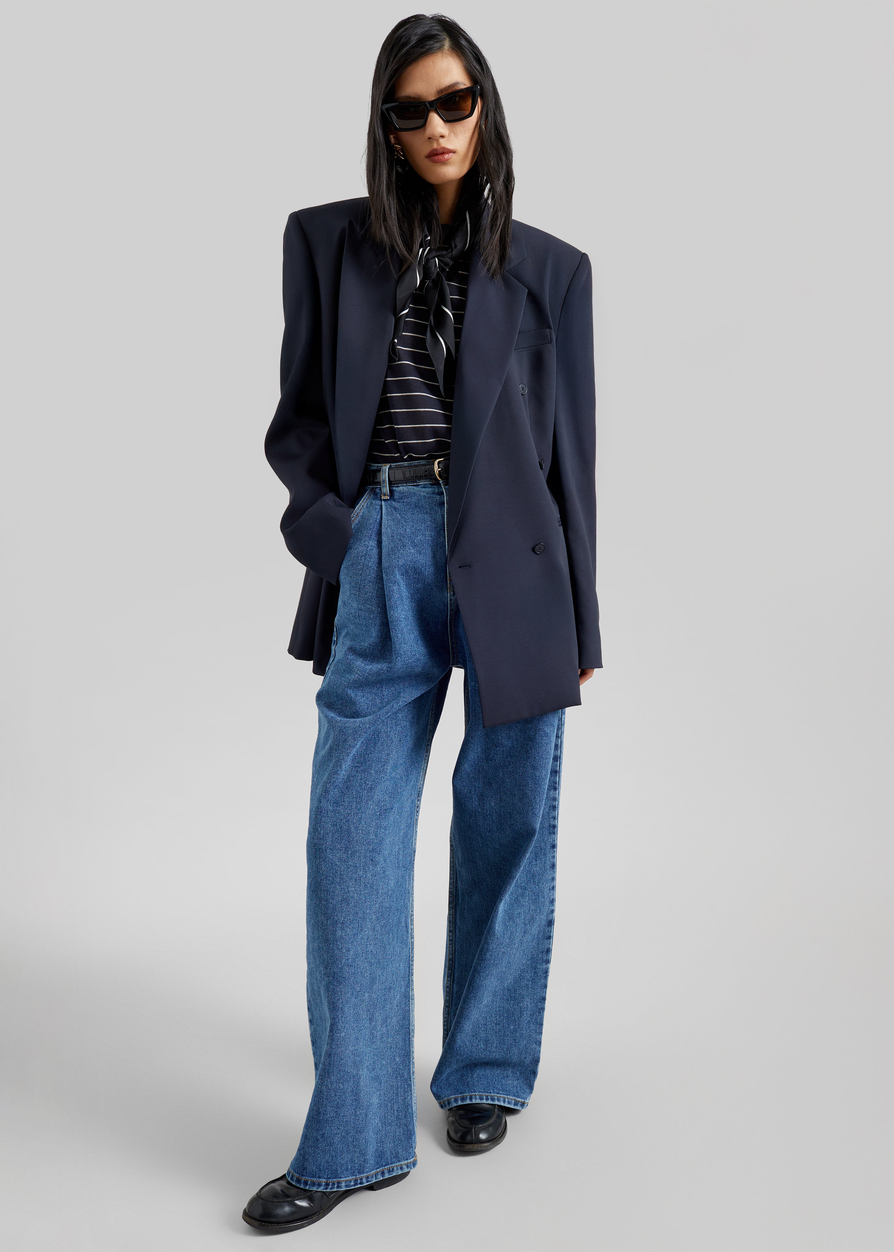Isabella Denim Pants - Medium Wash – The Frankie Shop