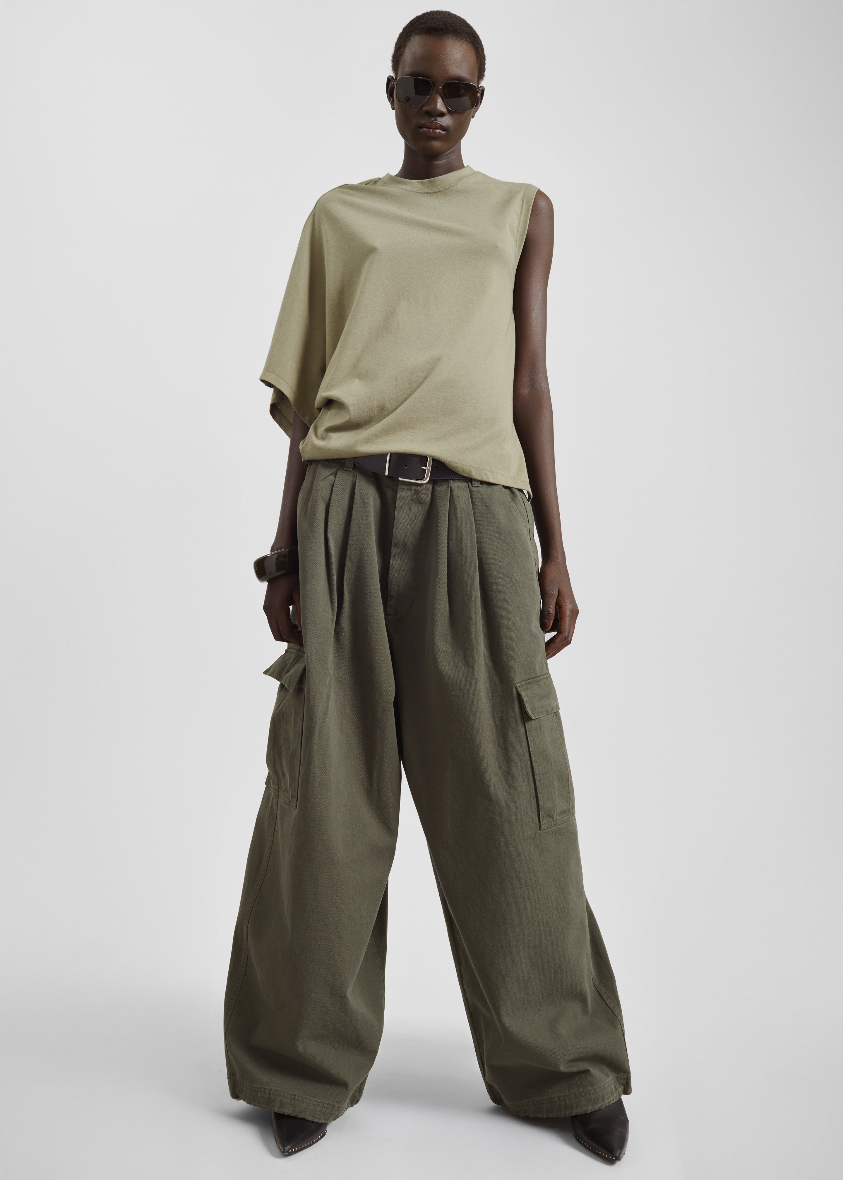 Wandle Cargo Pants - Khaki – The Frankie Shop
