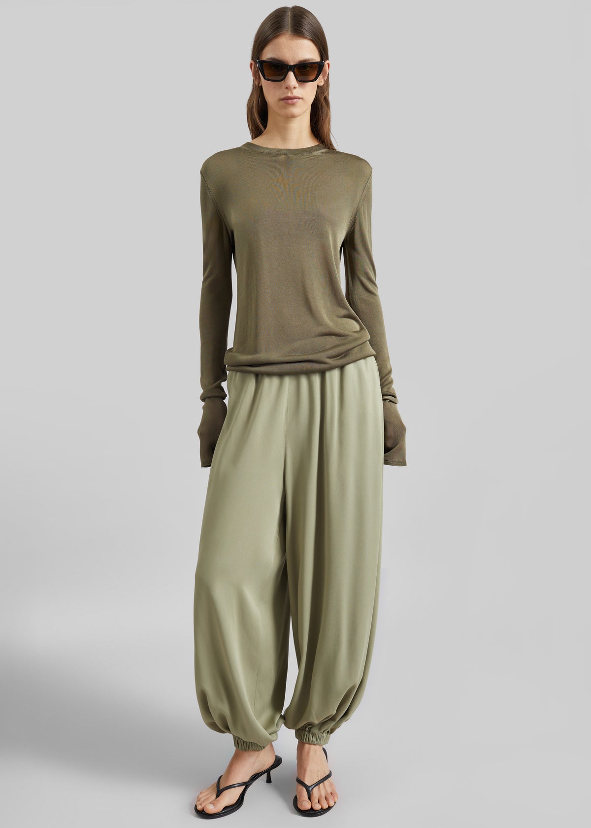 Isola Fluid Balloon Pants - Sage - 6