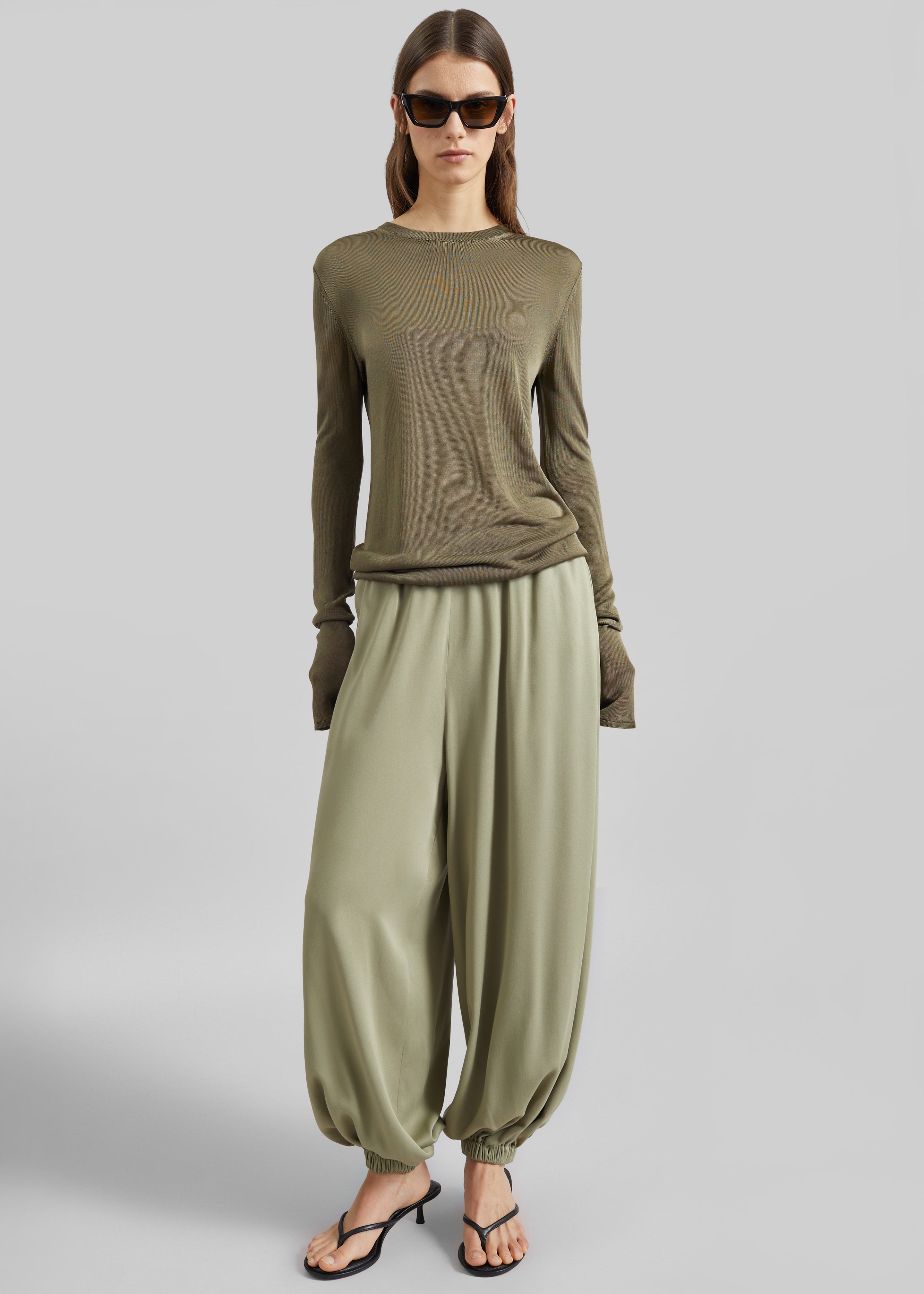 Isola Fluid Balloon Pants - Sage - 6
