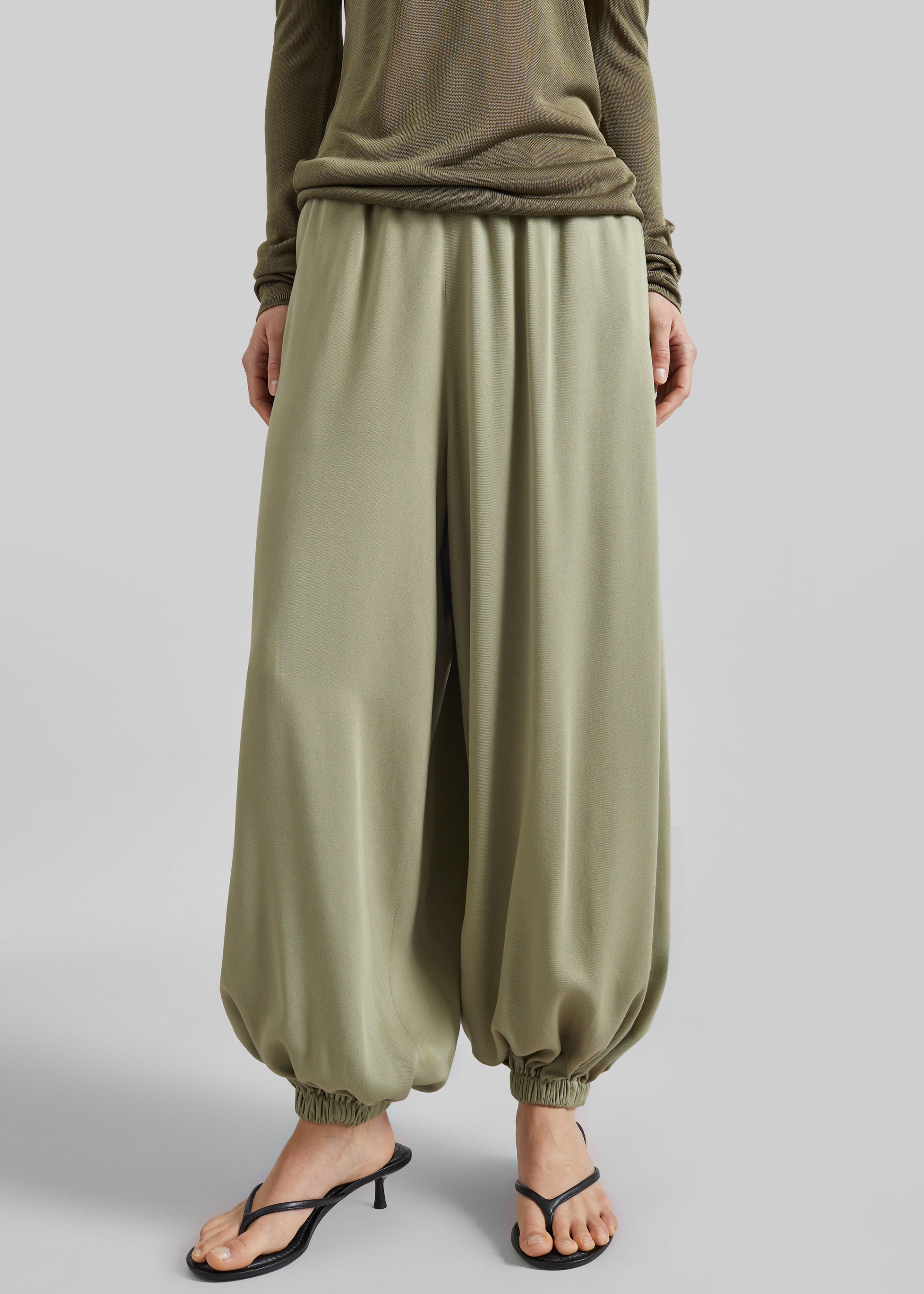 Isola Fluid Balloon Pants - Sage - 4