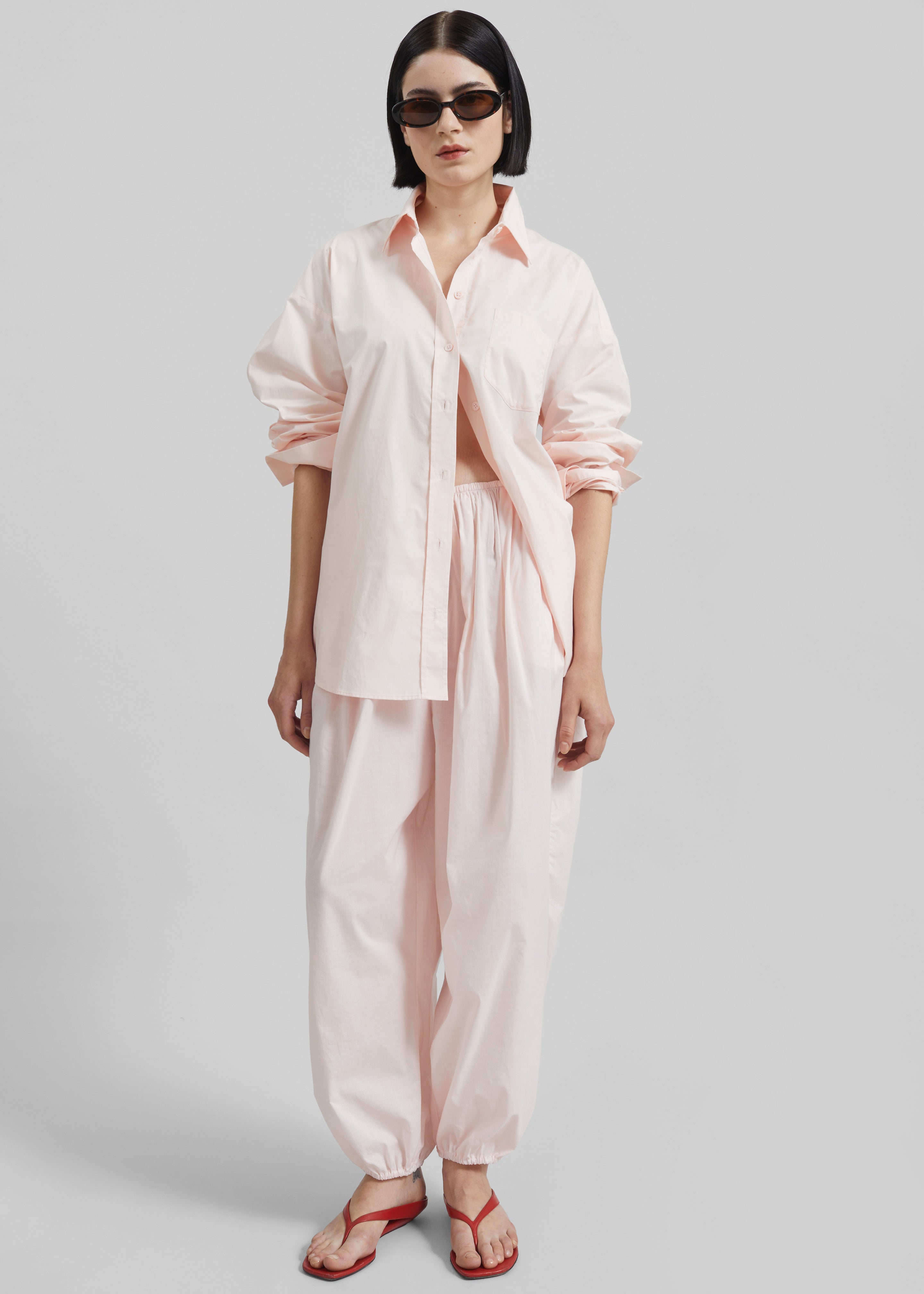 Isorella Balloon Pants - Pink - 3