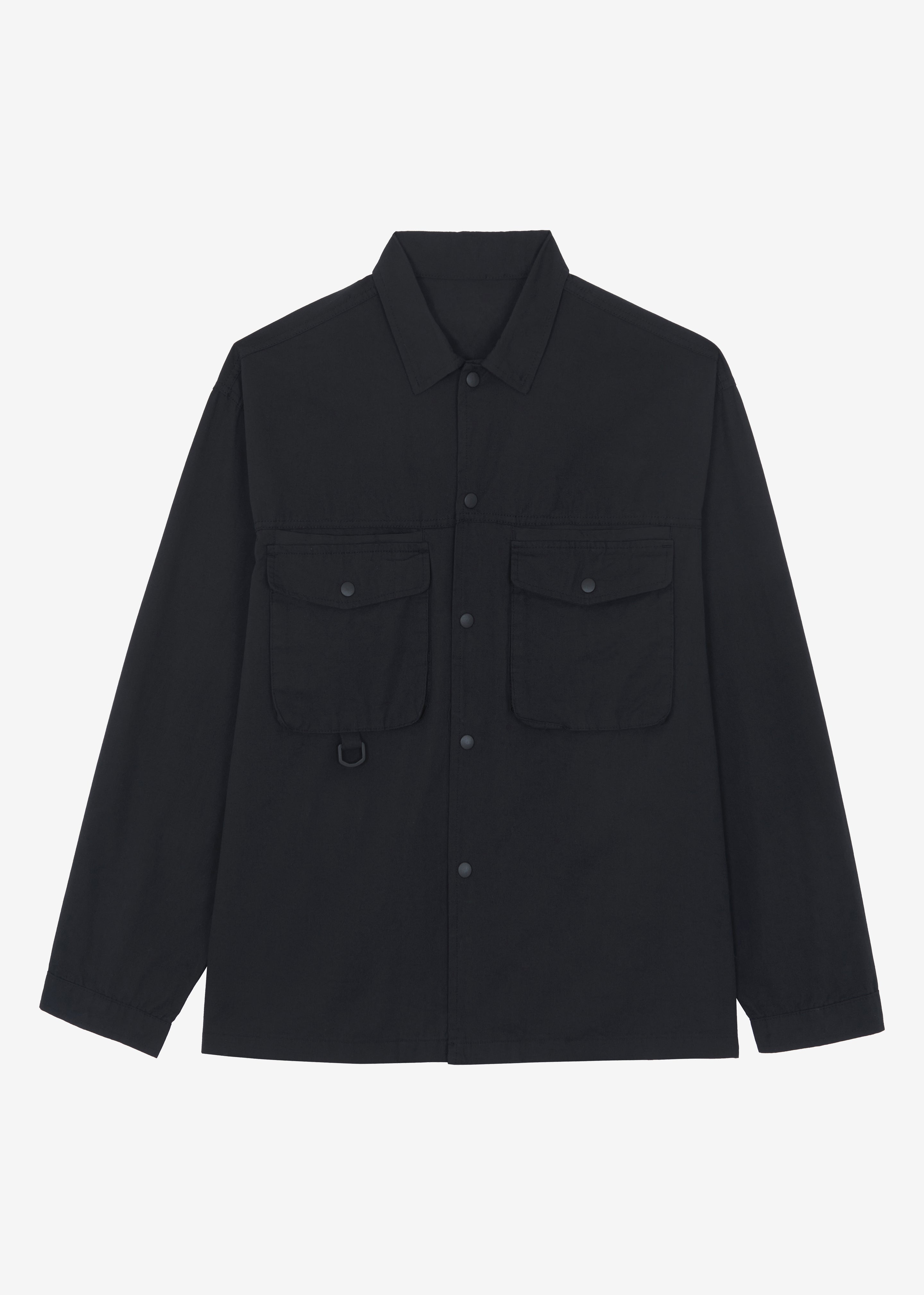 Jameson Button Up Shirt - Black - 8
