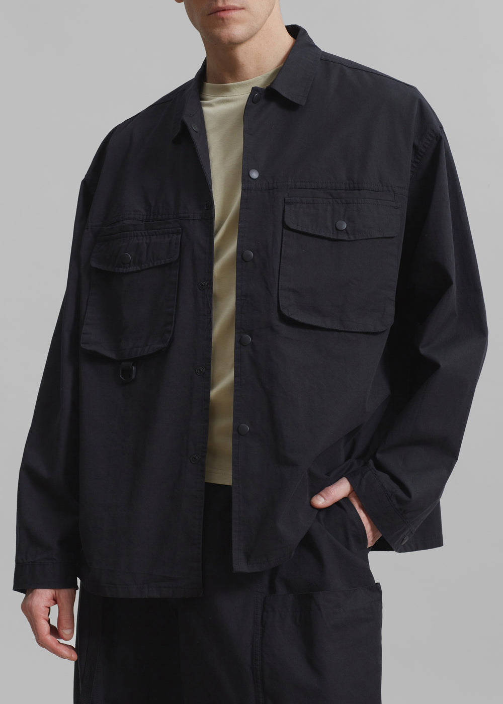 Jameson Button Up Shirt - Black