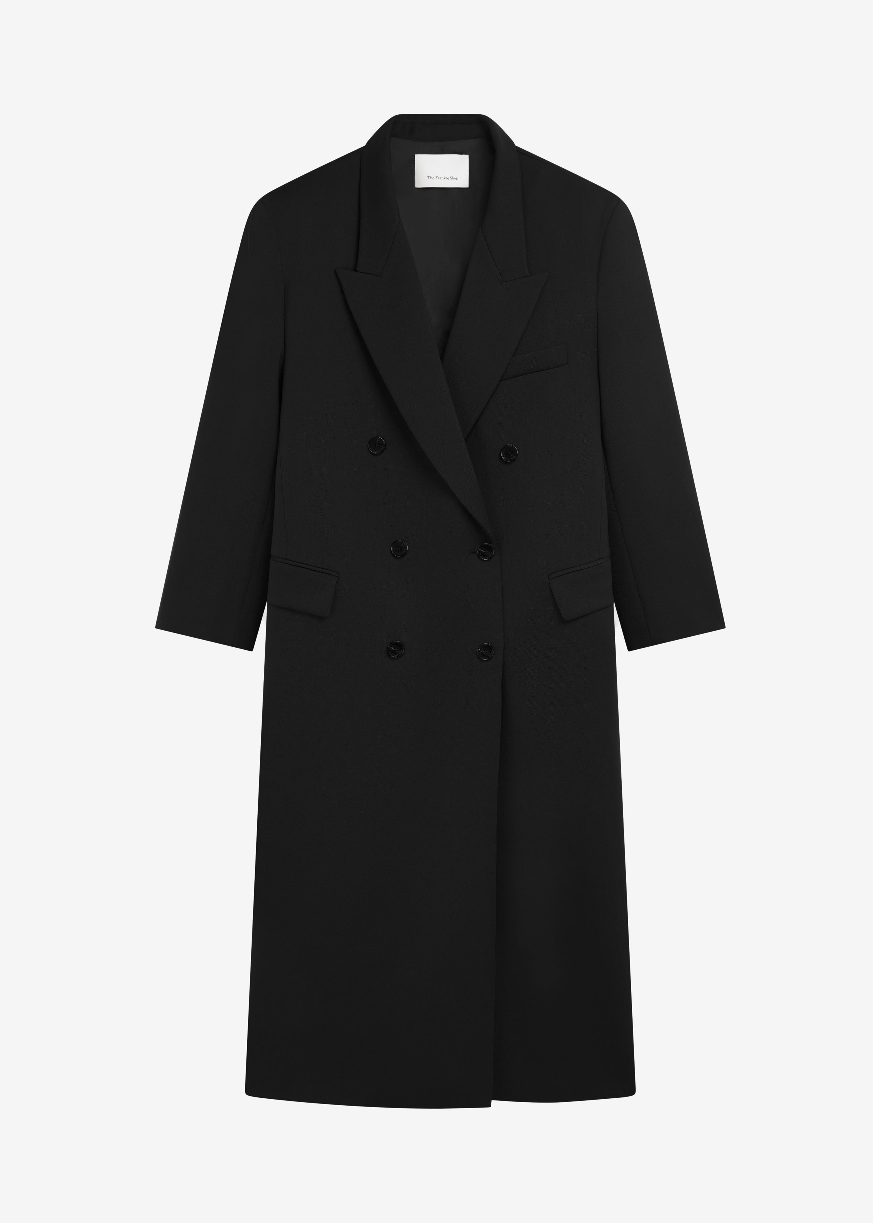 Jane Long Coat - Black - 13