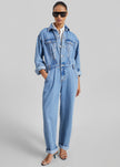 Jas Denim Jumpsuit - Dark Indigo