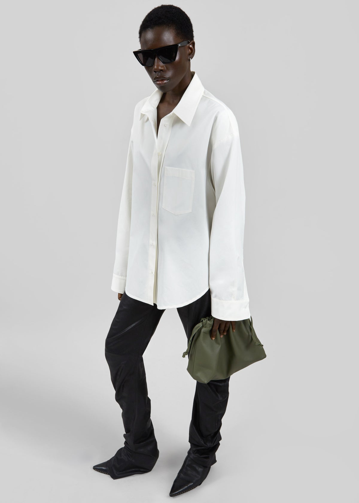 Jaslen Padded Shirt - White - 4