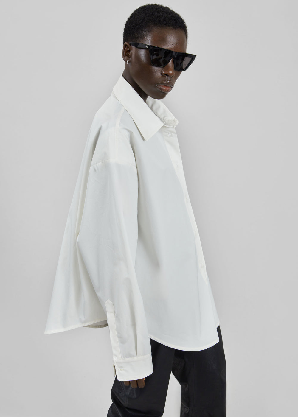 Jaslen Padded Shirt - White - 1