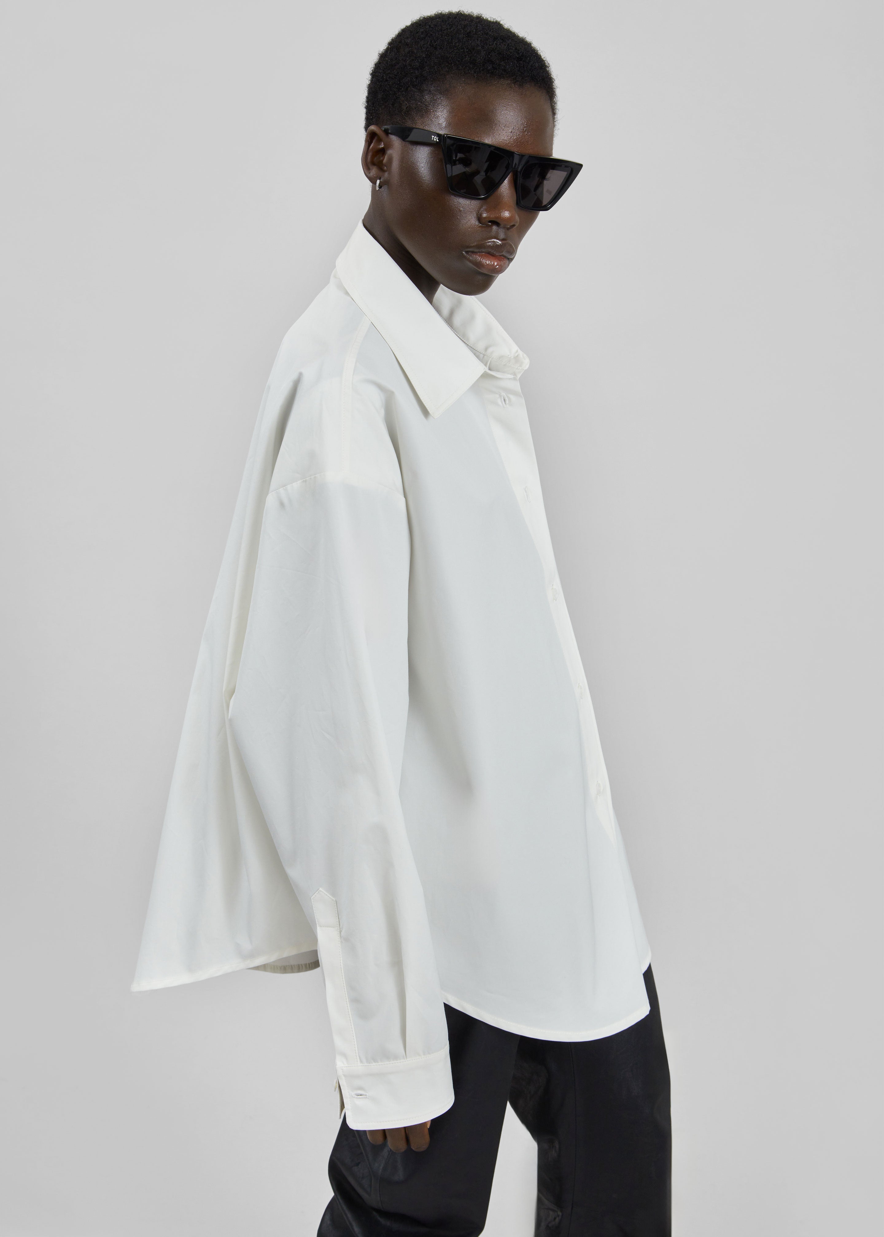 Jaslen Padded Shirt - White - 2