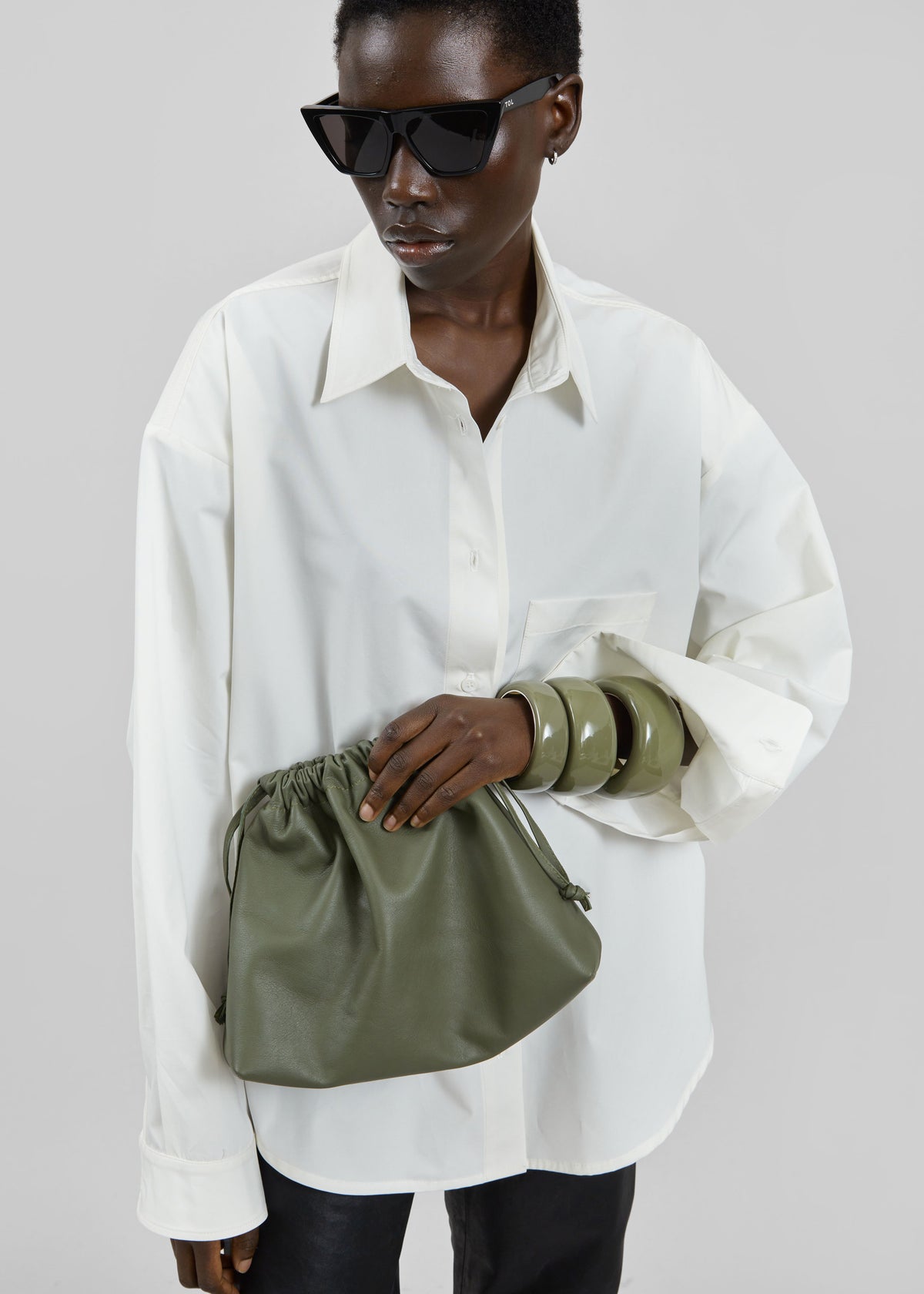 Jaslen Padded Shirt - White - 6