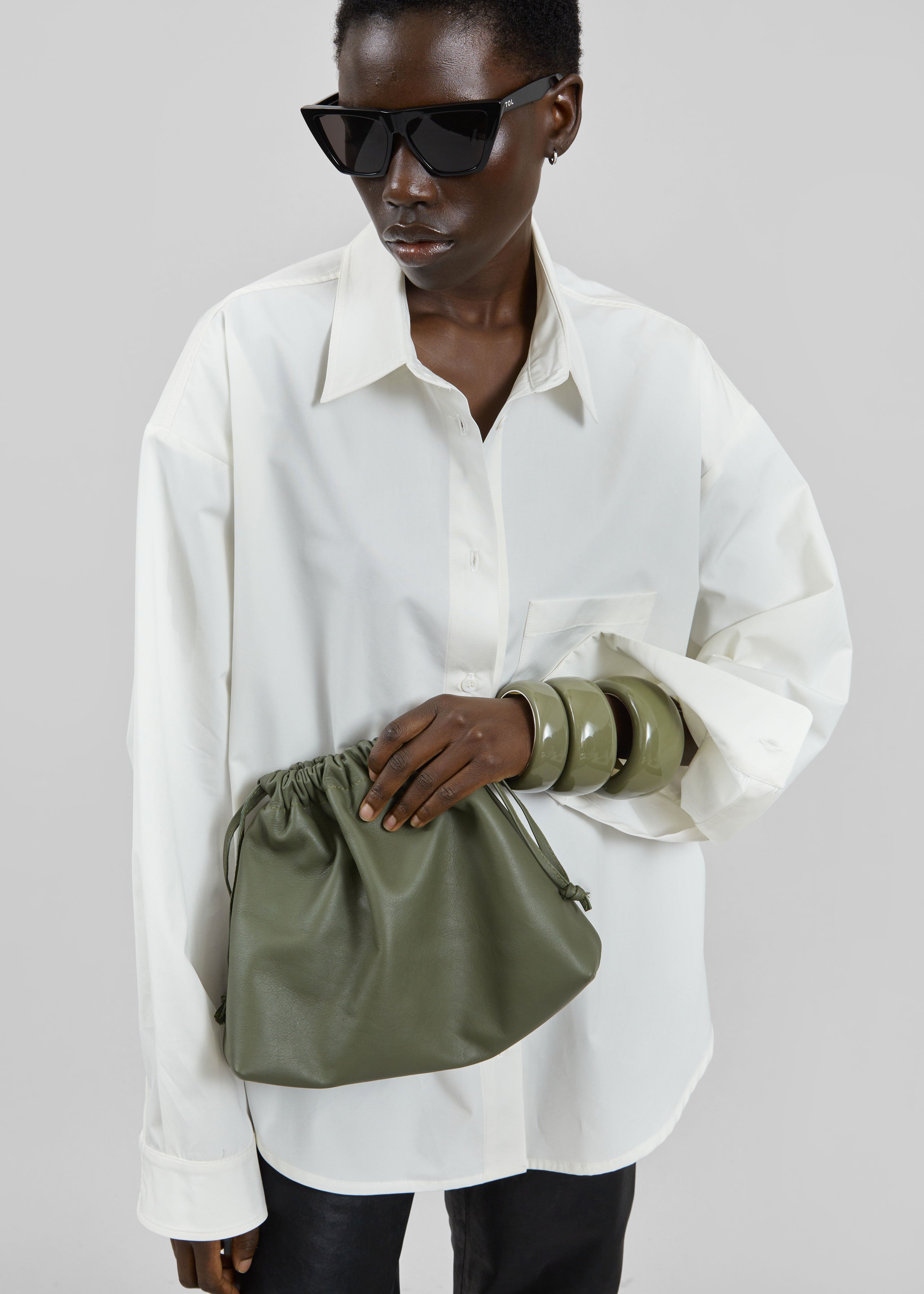 Jaslen Padded Shirt - White - 6
