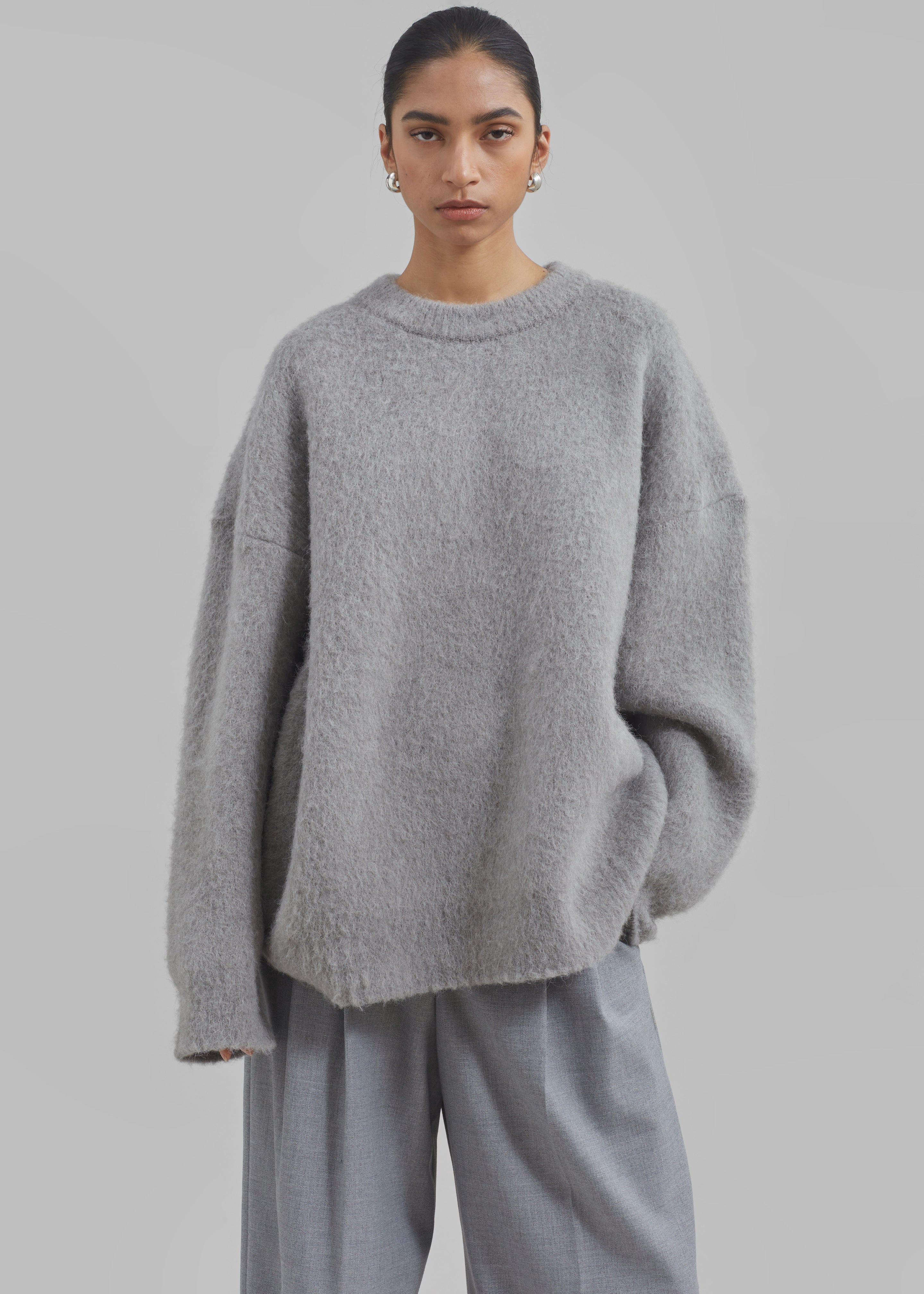 Jasmine Sweater - Grey - 3
