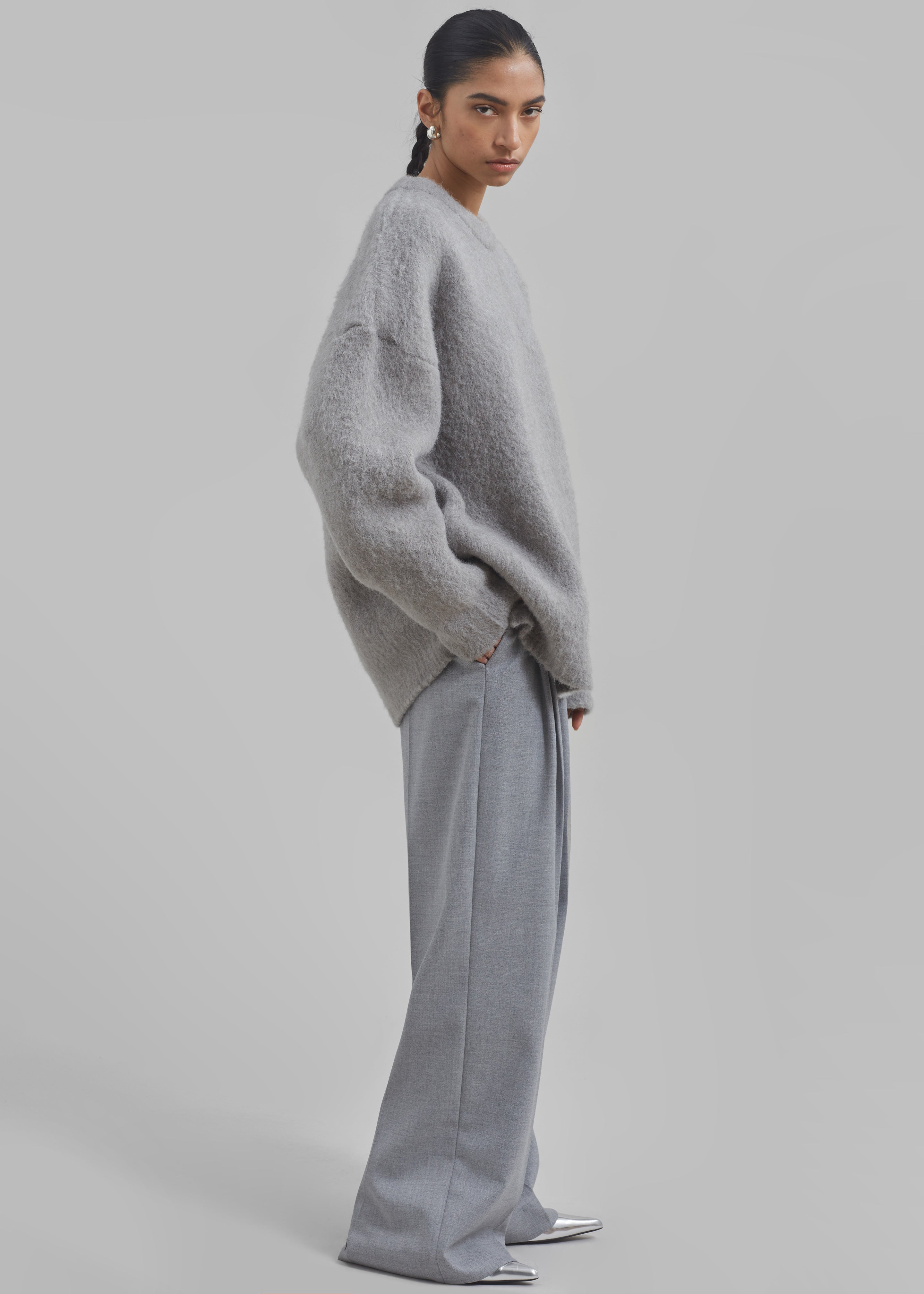 Jasmine Sweater - Grey - 9