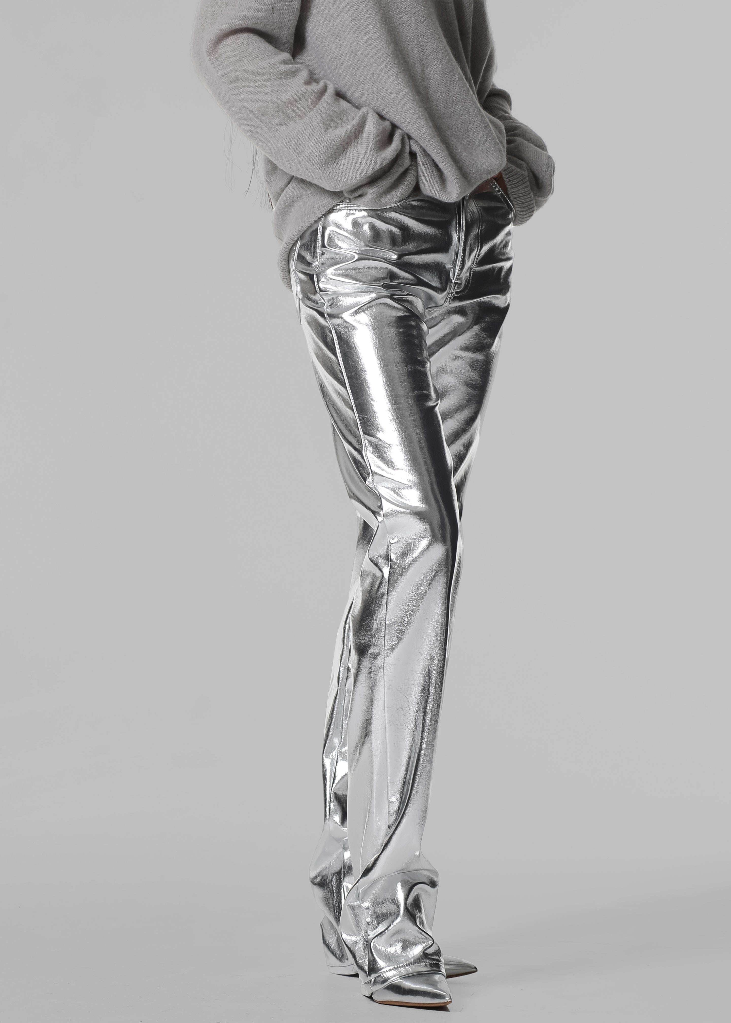 Jesse Aluminium Pants - Silver - 13