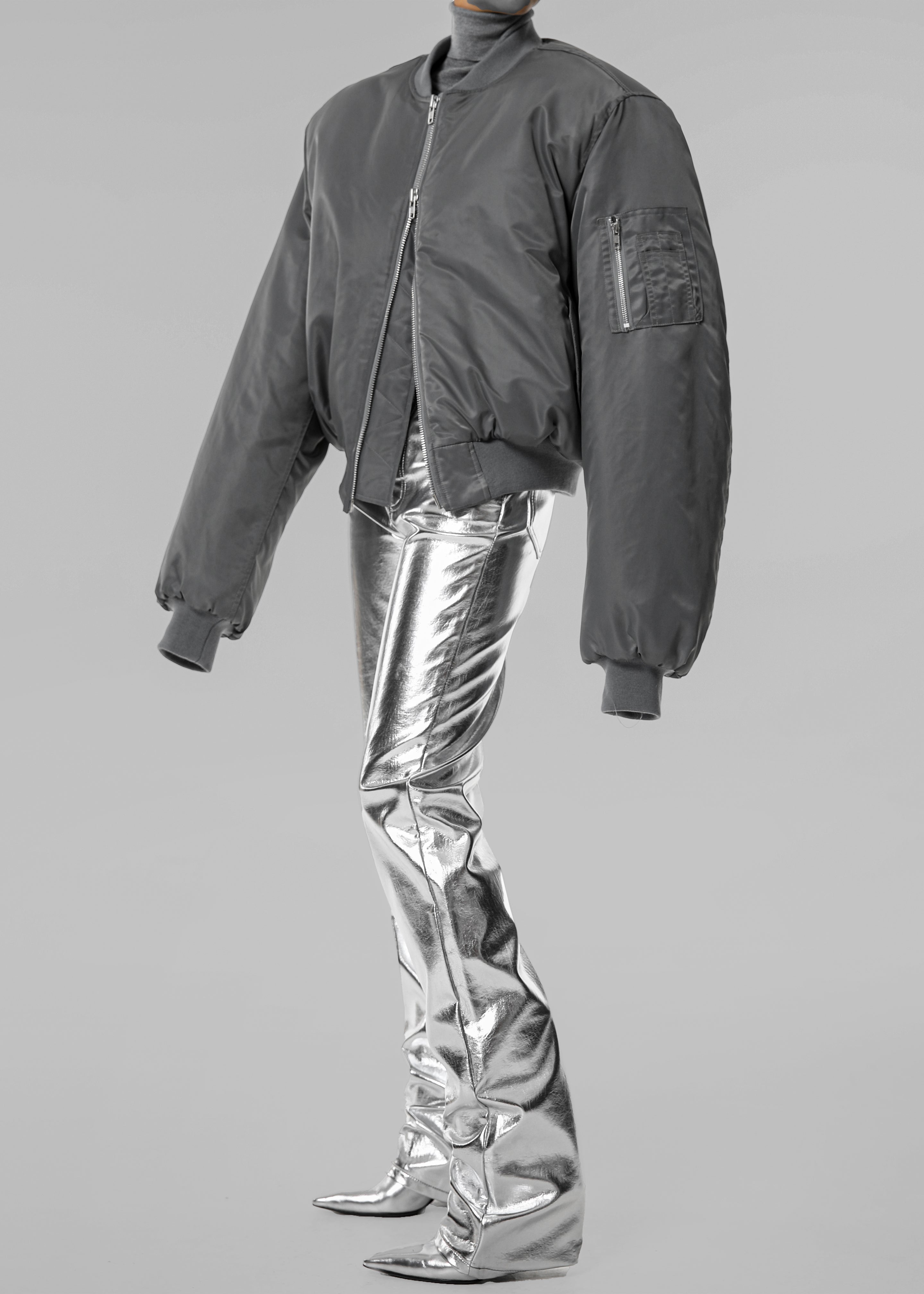 Jesse Aluminium Pants - Silver - 11