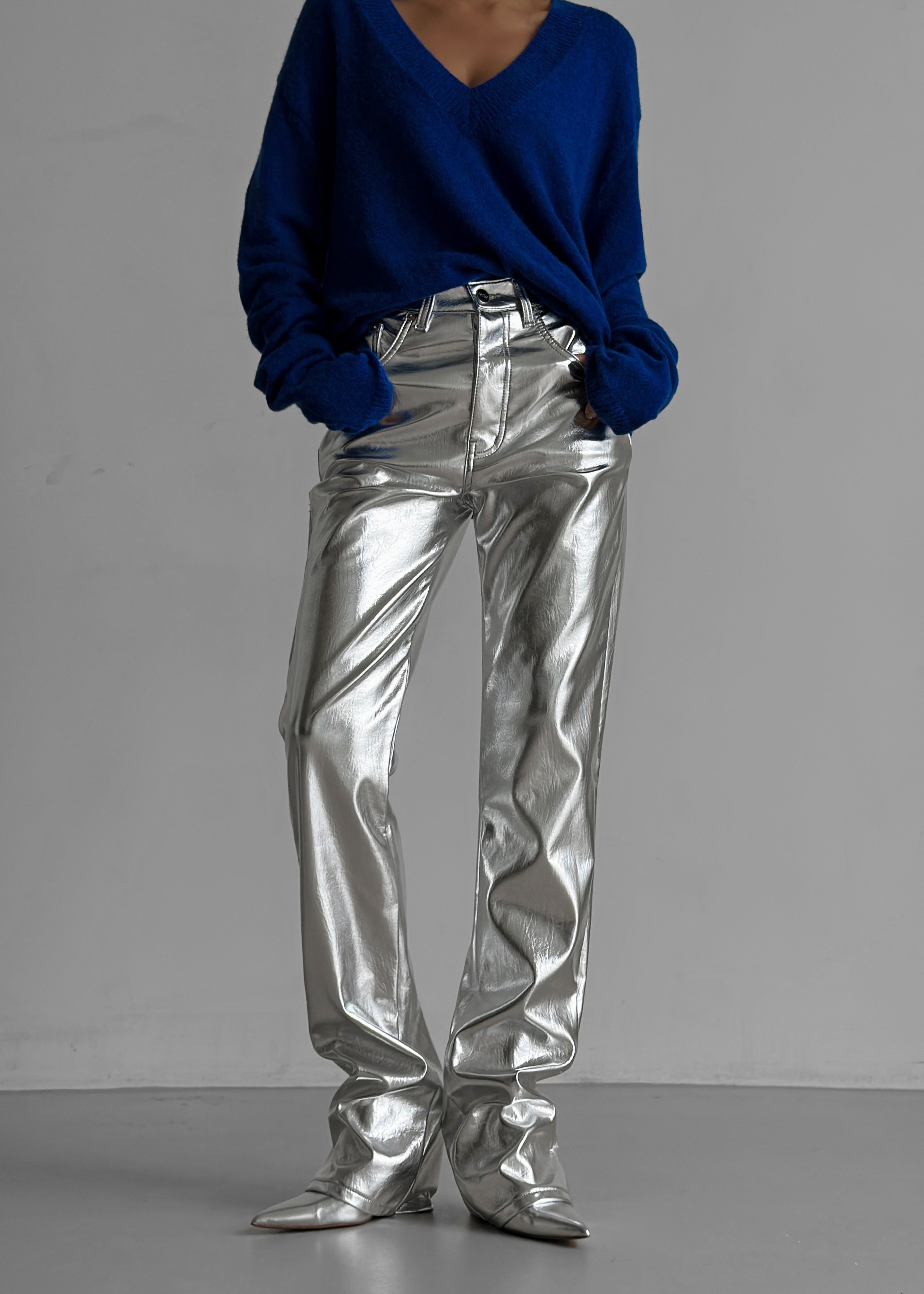Jesse Aluminium Pants - Silver - 10