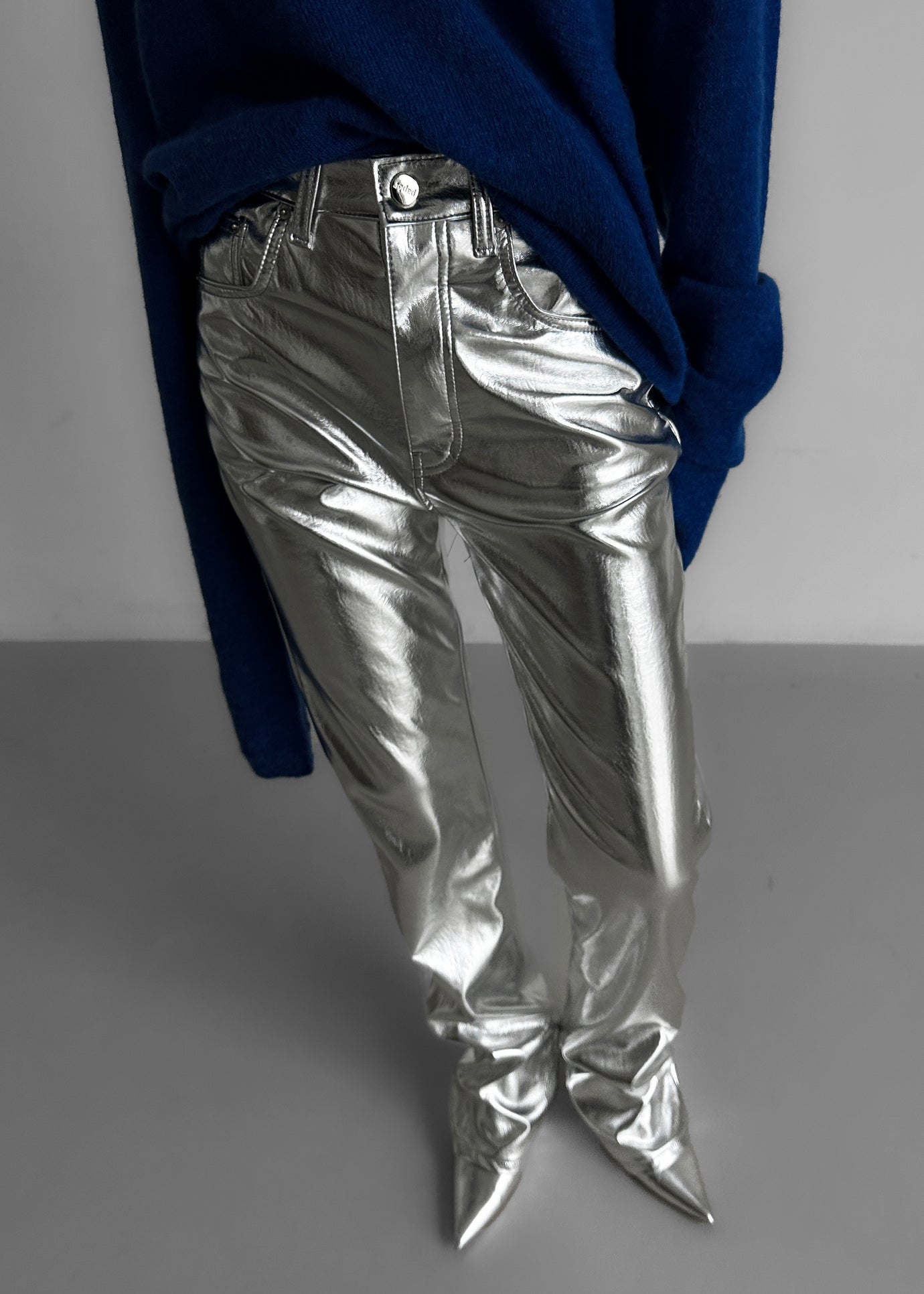 Jesse Aluminium Pants - Silver
