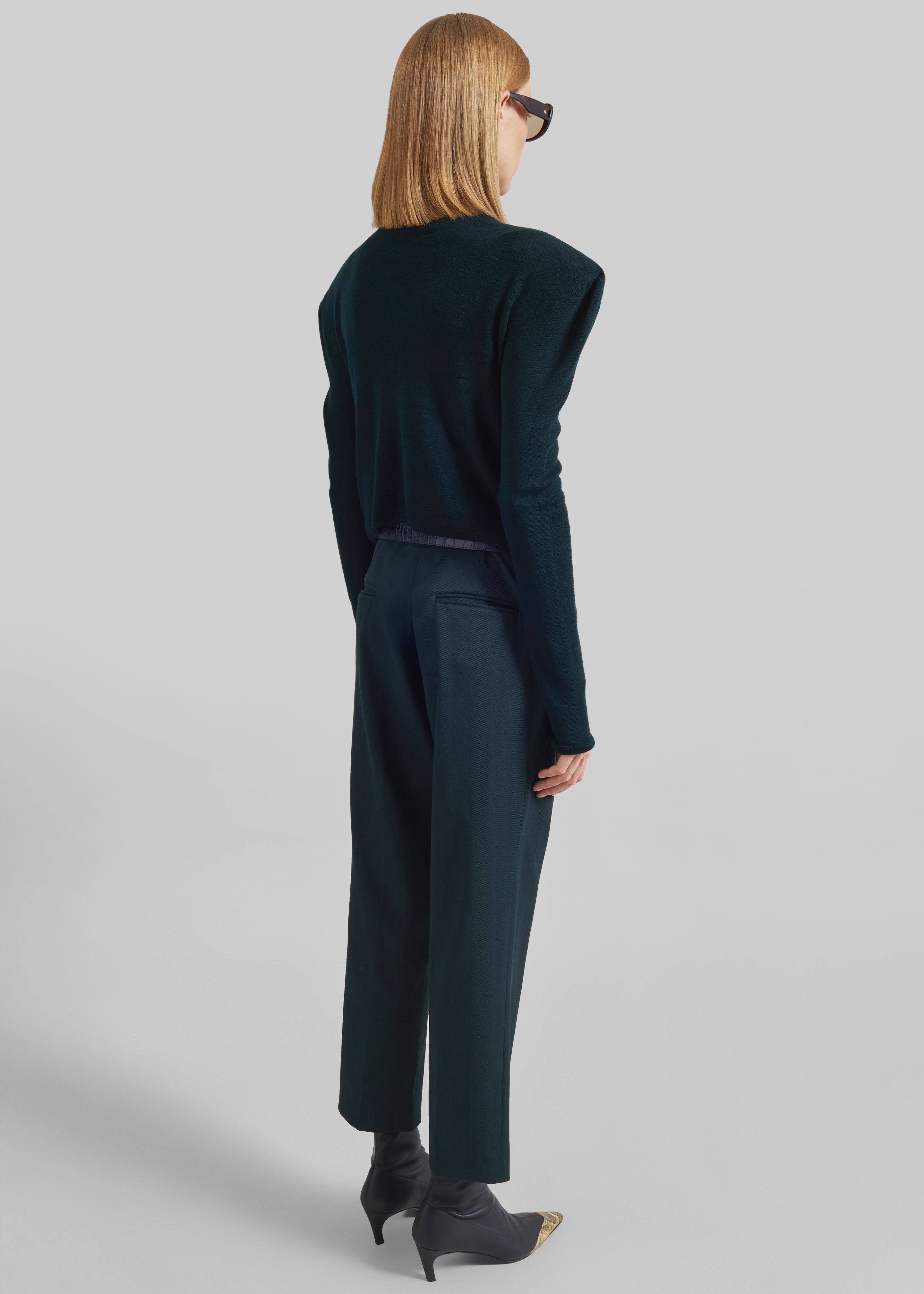 Jet Slim Tailored Trousers - Bottle Green - 6