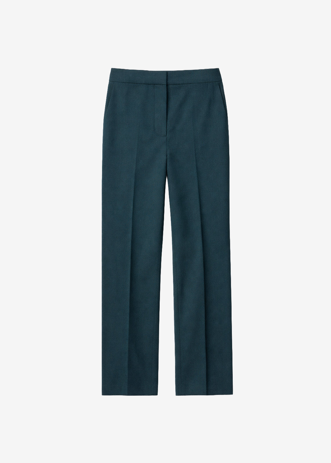 Jet Slim Tailored Trousers - Bottle Green - 7