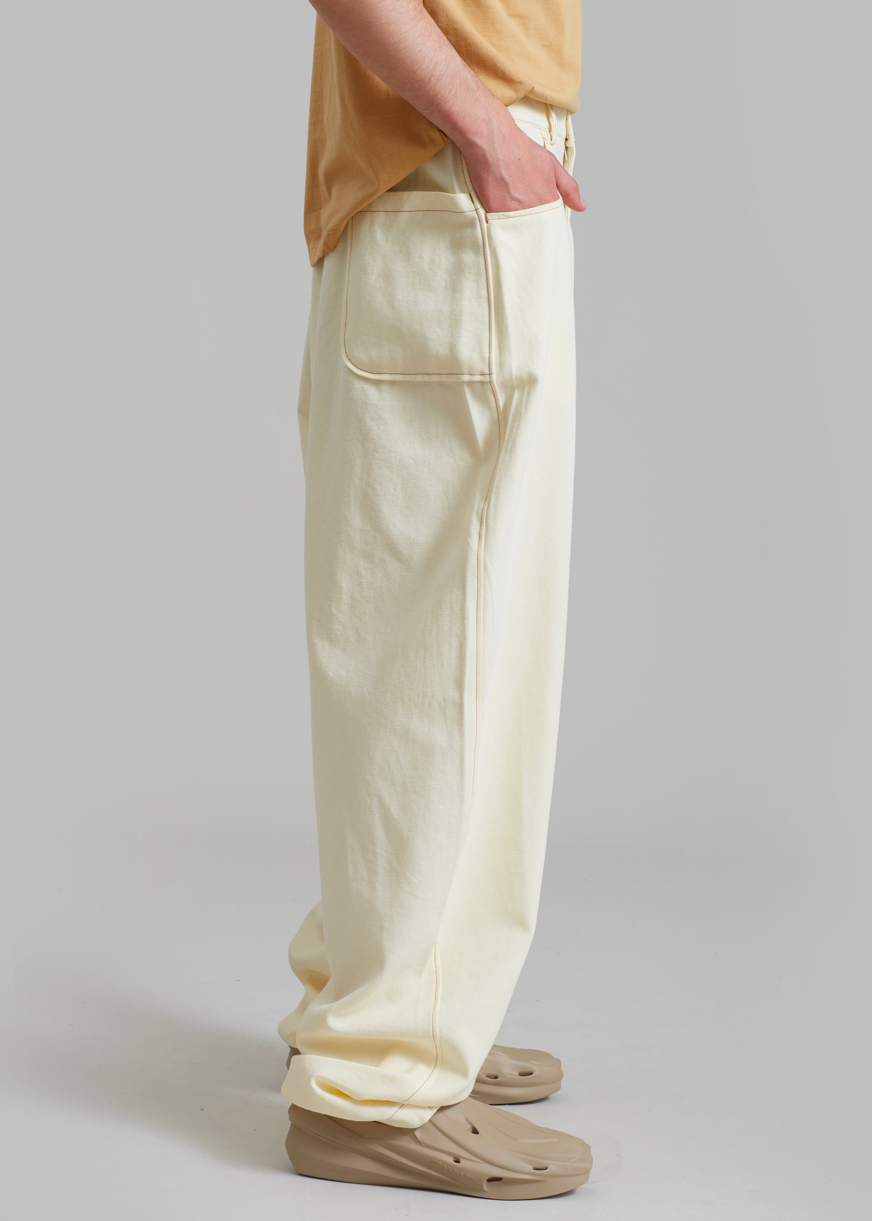 Baggy pants cream Clearance