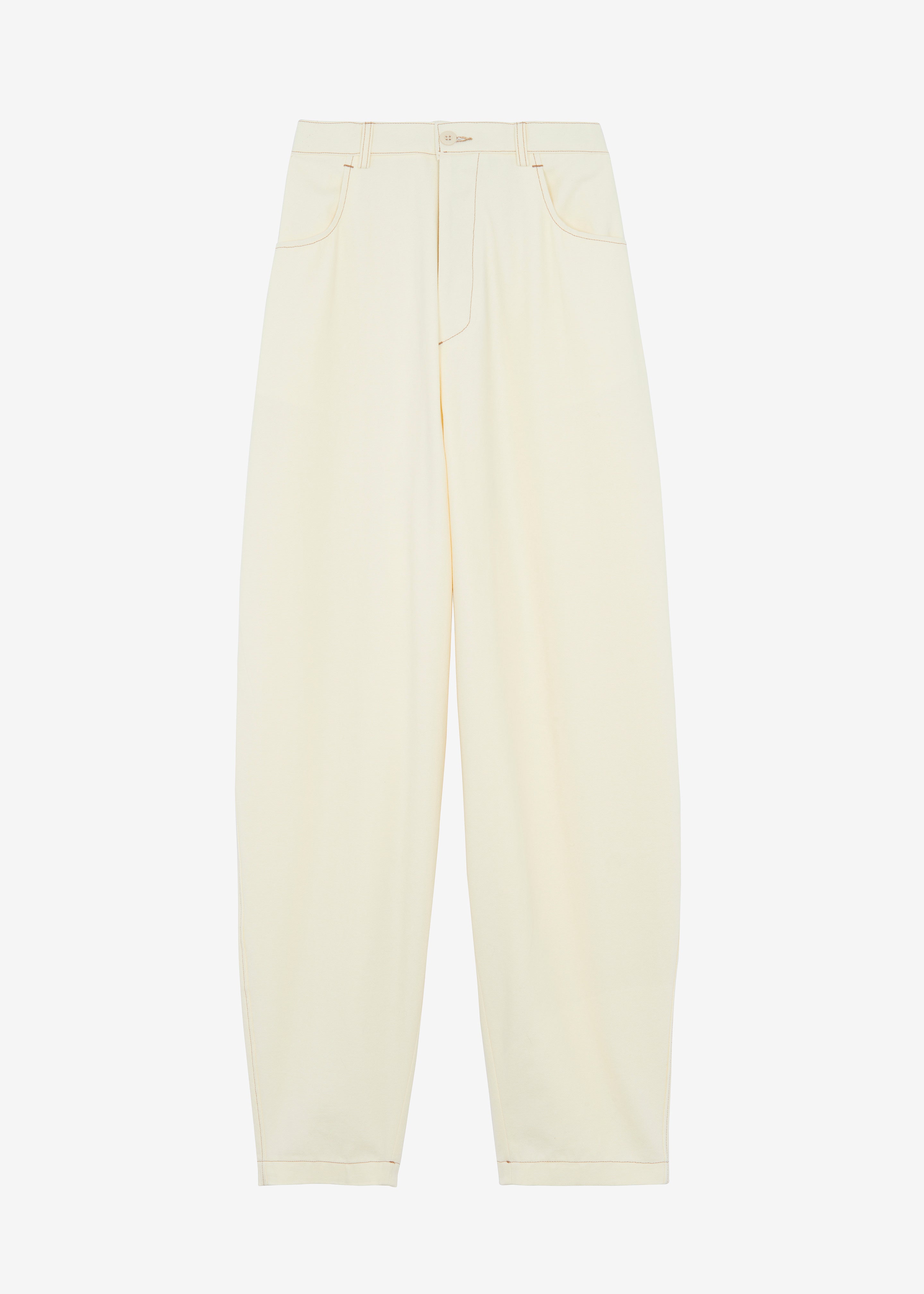 Baggy pants cream Clearance
