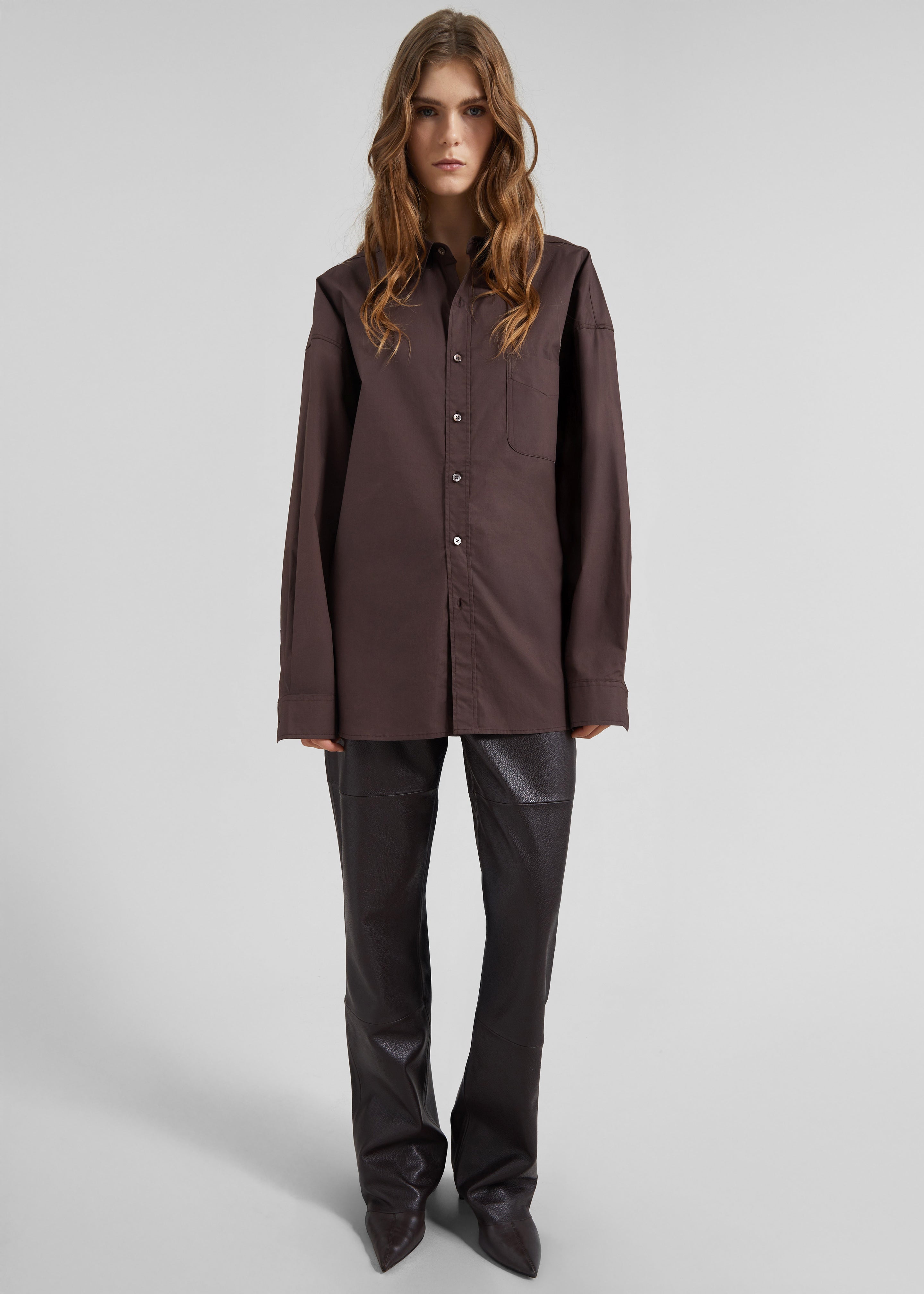 Jorhat Shirt - Dark Brown - 1