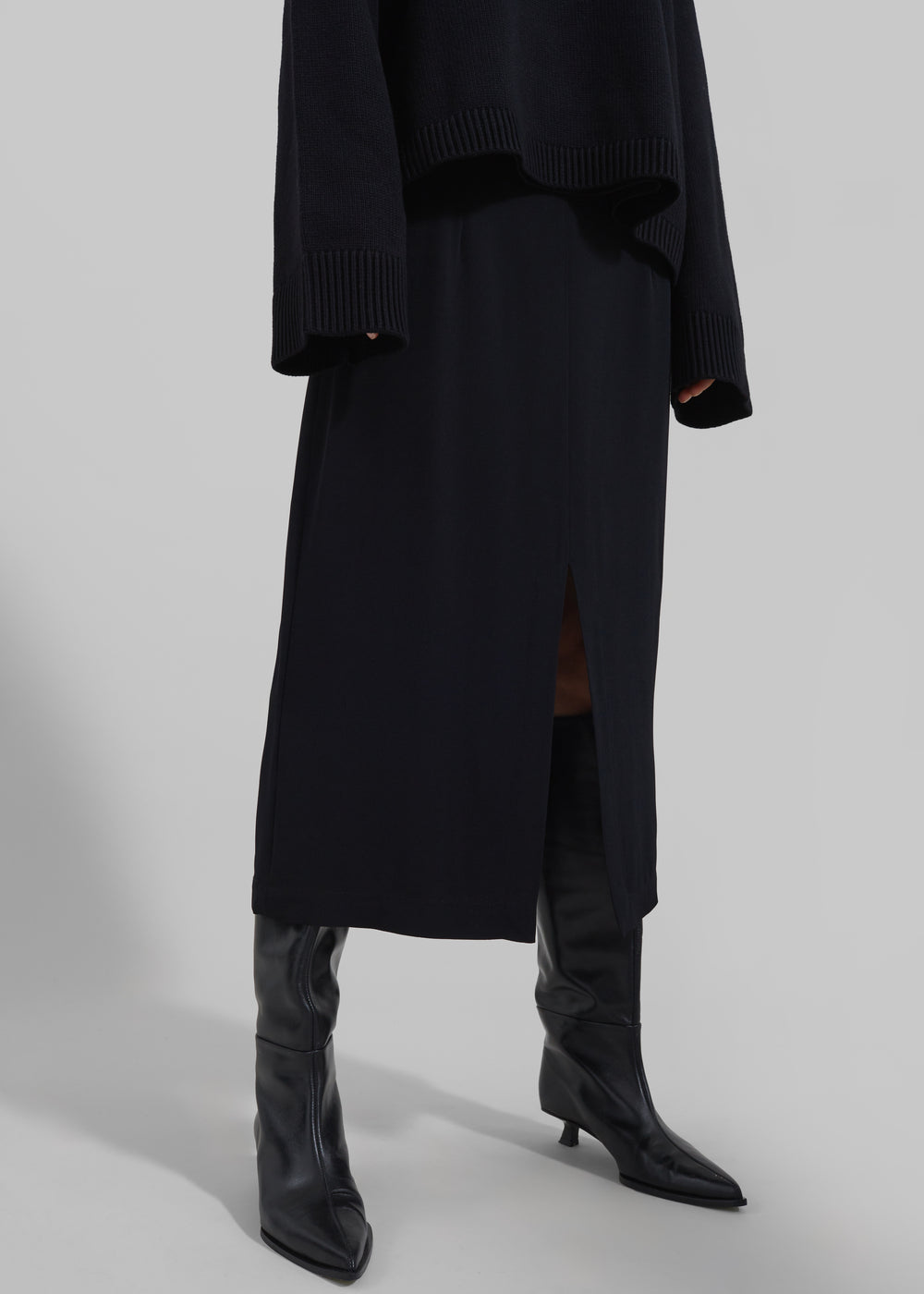 Judy Midi Skirt - Black