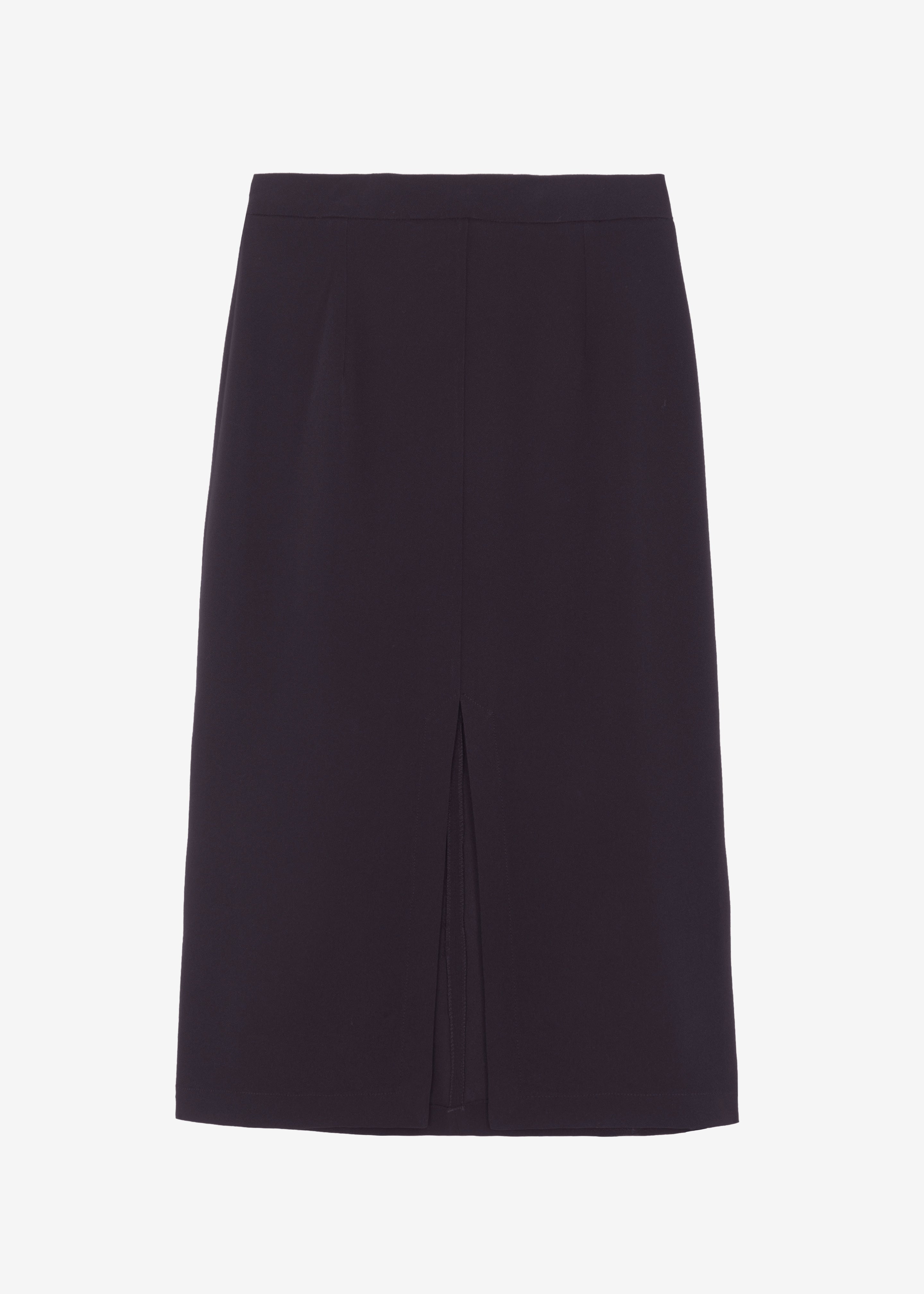 Judy Midi Skirt - Dark Plum - 10