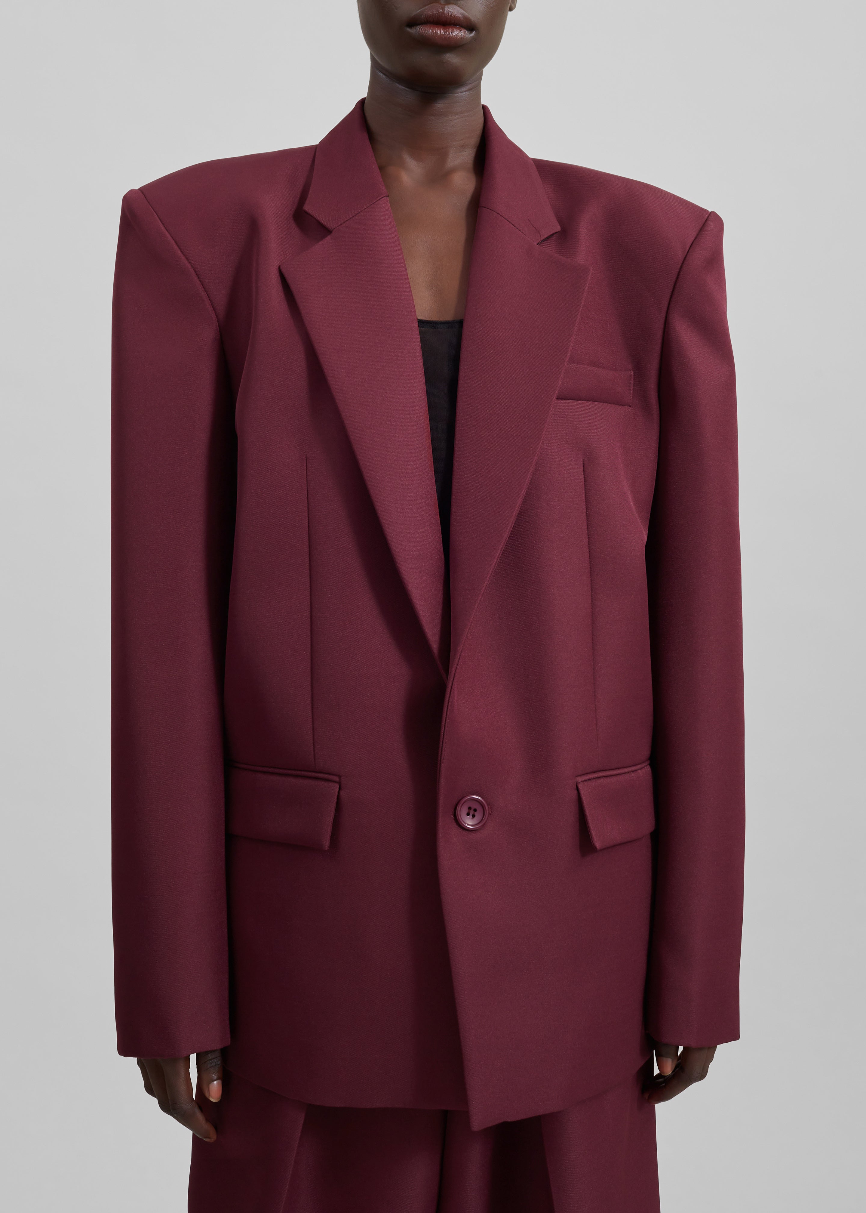 Jun Blazer - Burgundy - 7