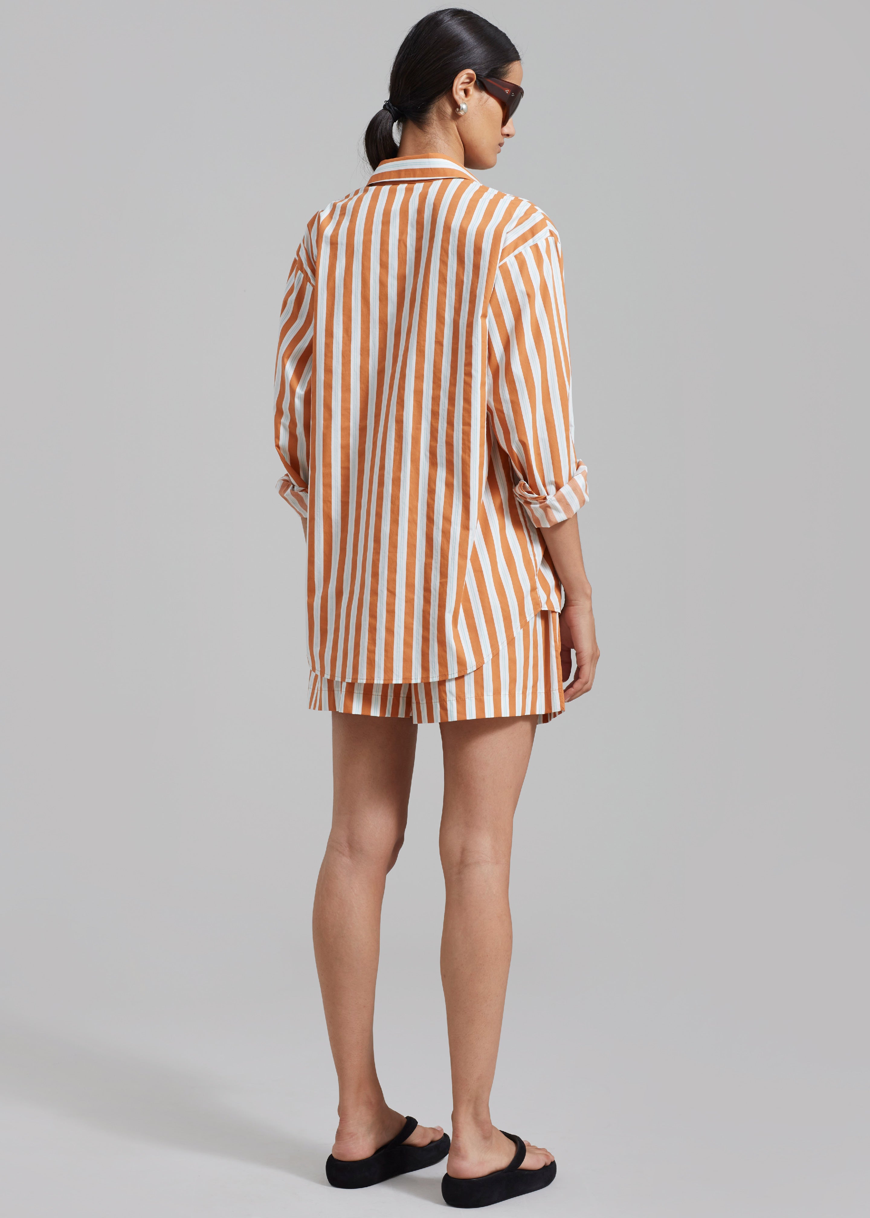 Juno Boxer Shorts - Orange Stripe - 6
