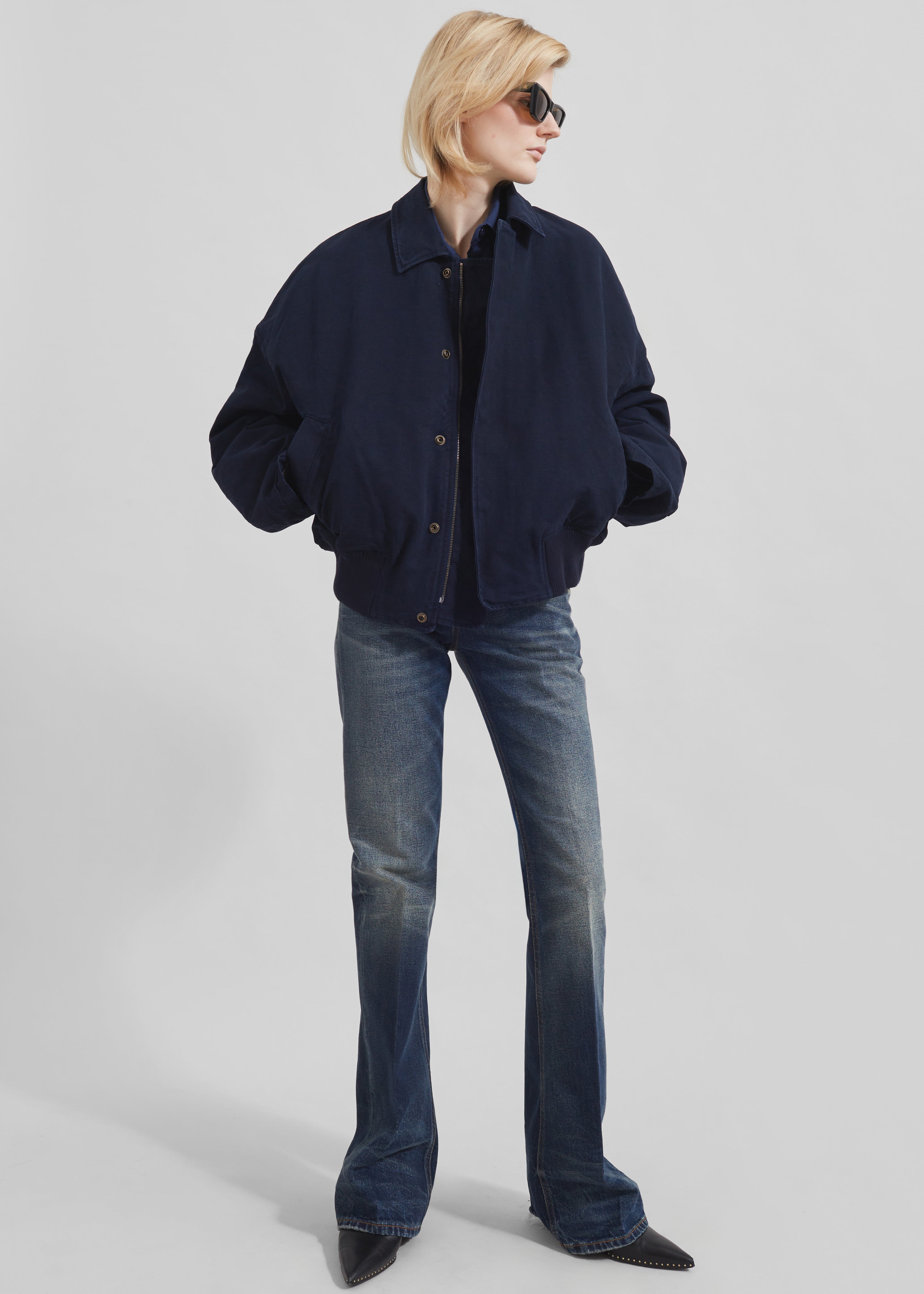 JW Anderson Blouson - Navy - 1