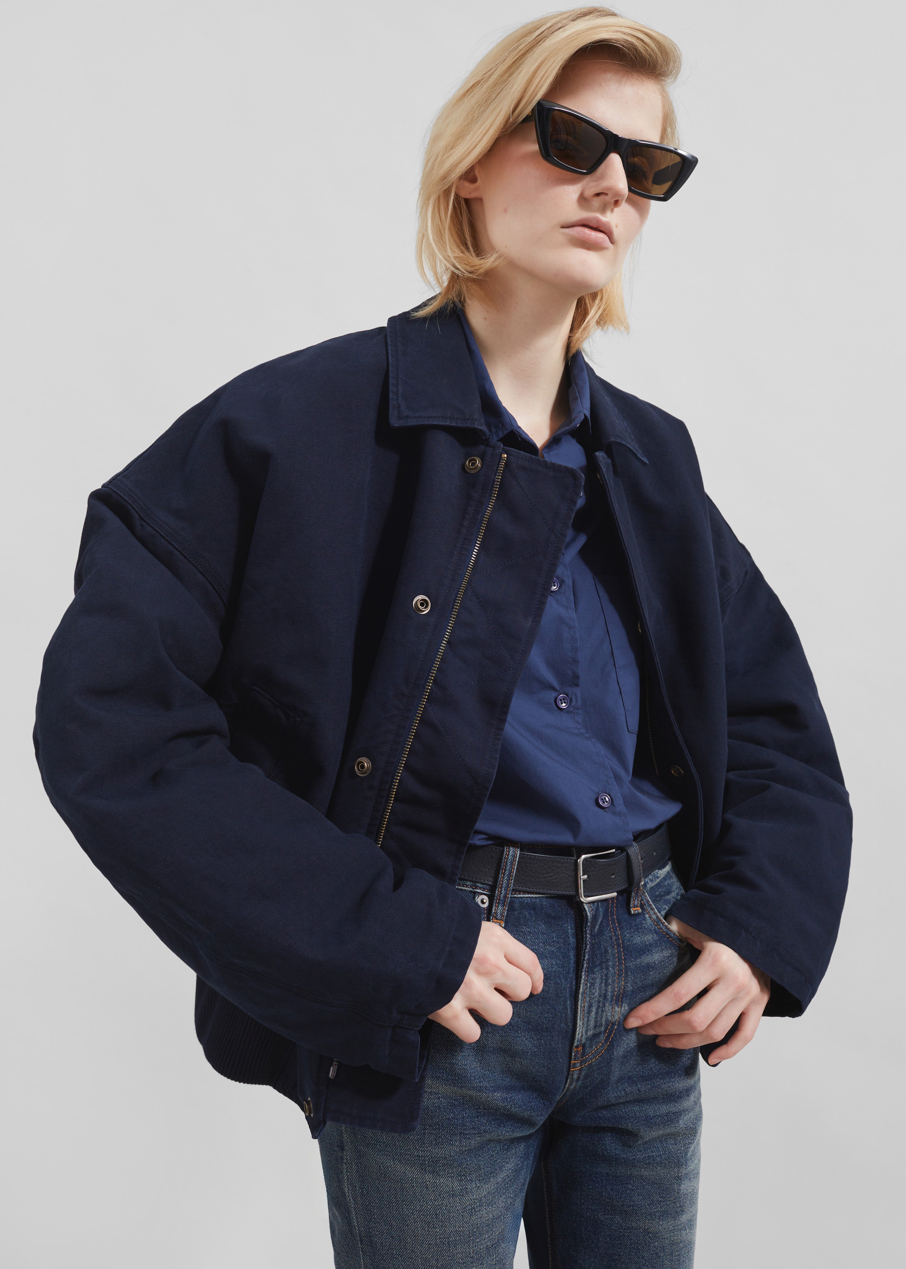 JW Anderson Blouson - Navy - 4