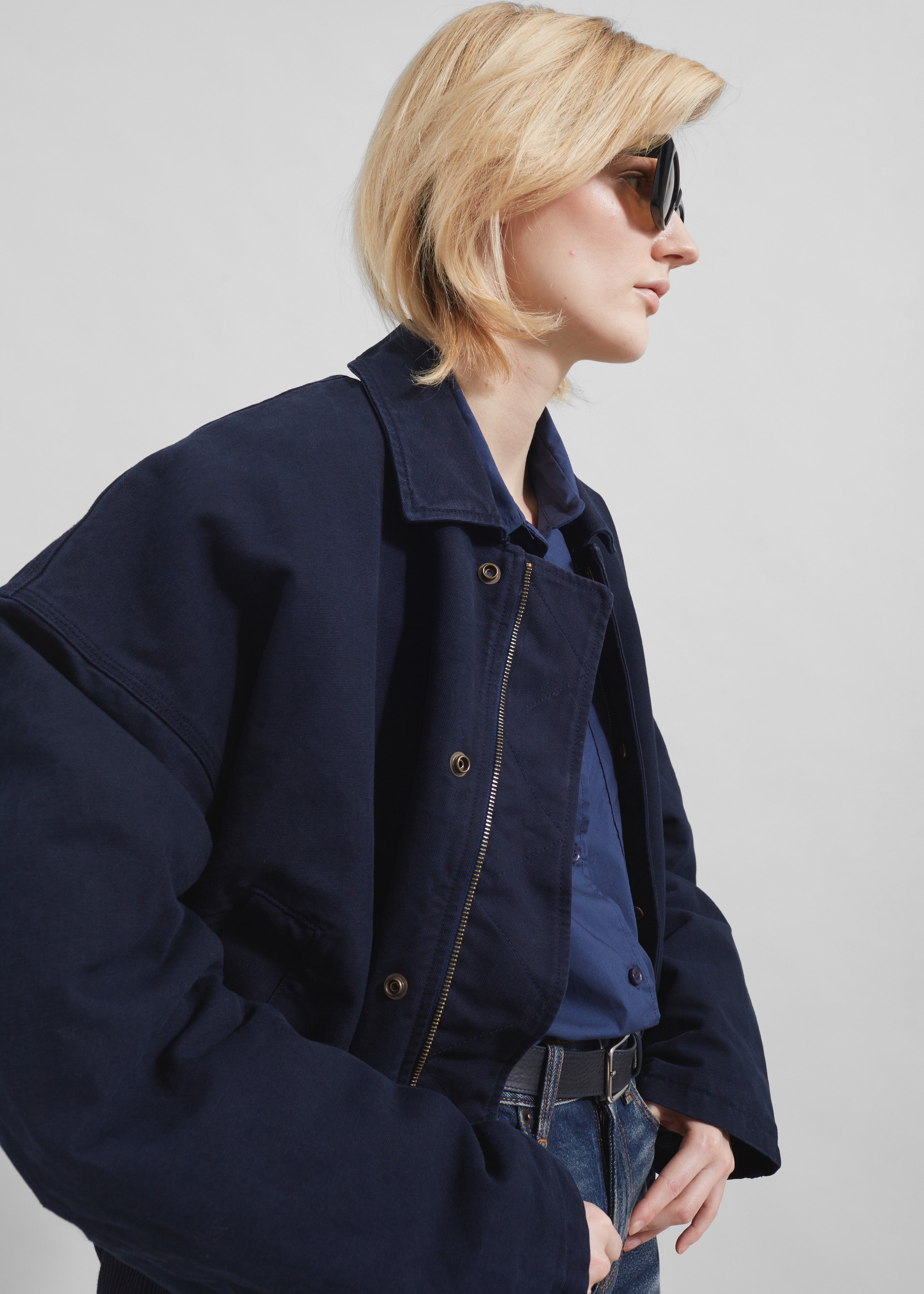 JW Anderson Blouson - Navy - 3