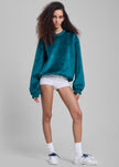 JW Anderson Bonded Sweatshirt - Deep Teal