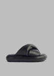 JW Anderson Bumper Platform Twist Sandal - Black