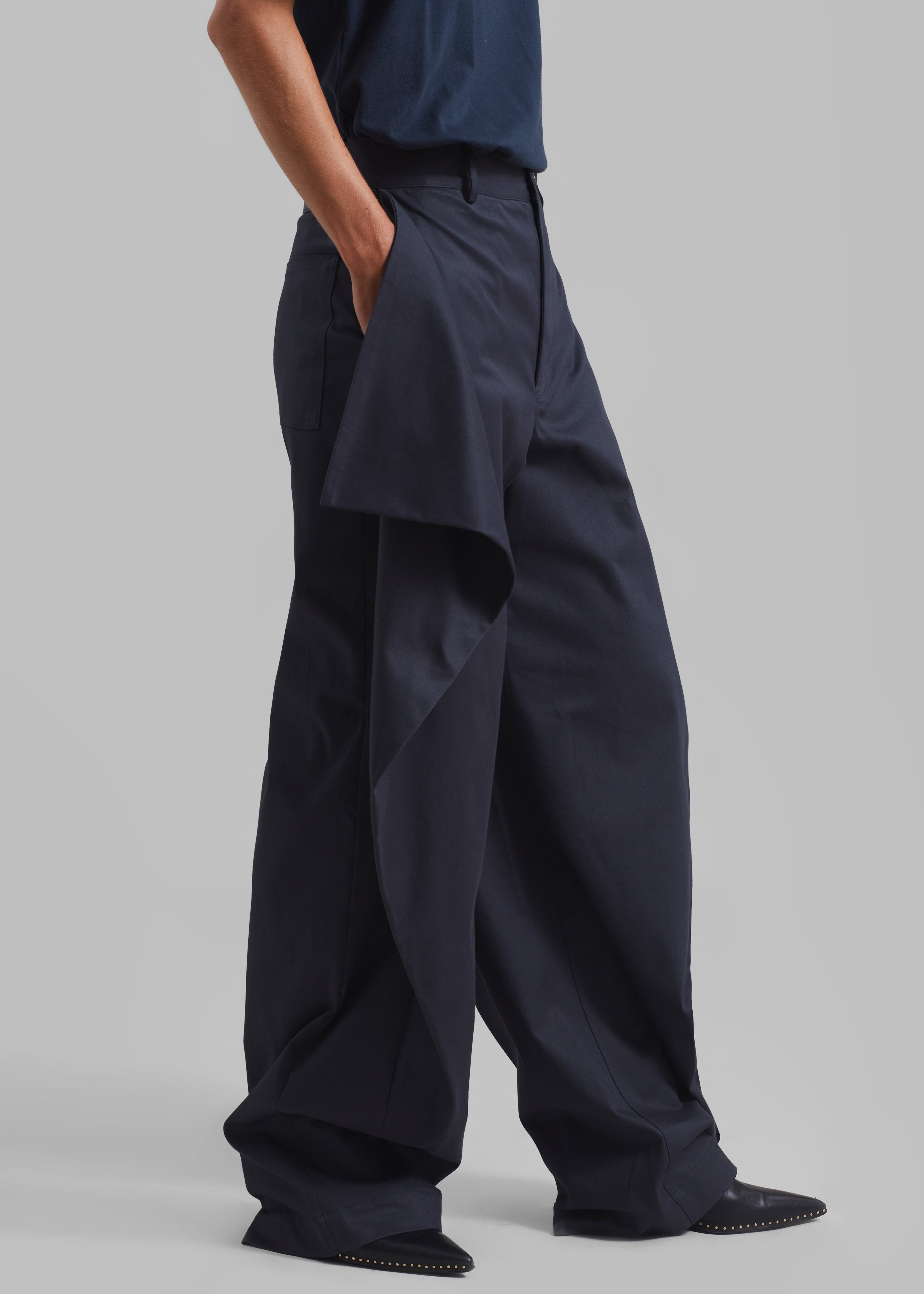 JW Anderson Kite Trousers - Navy