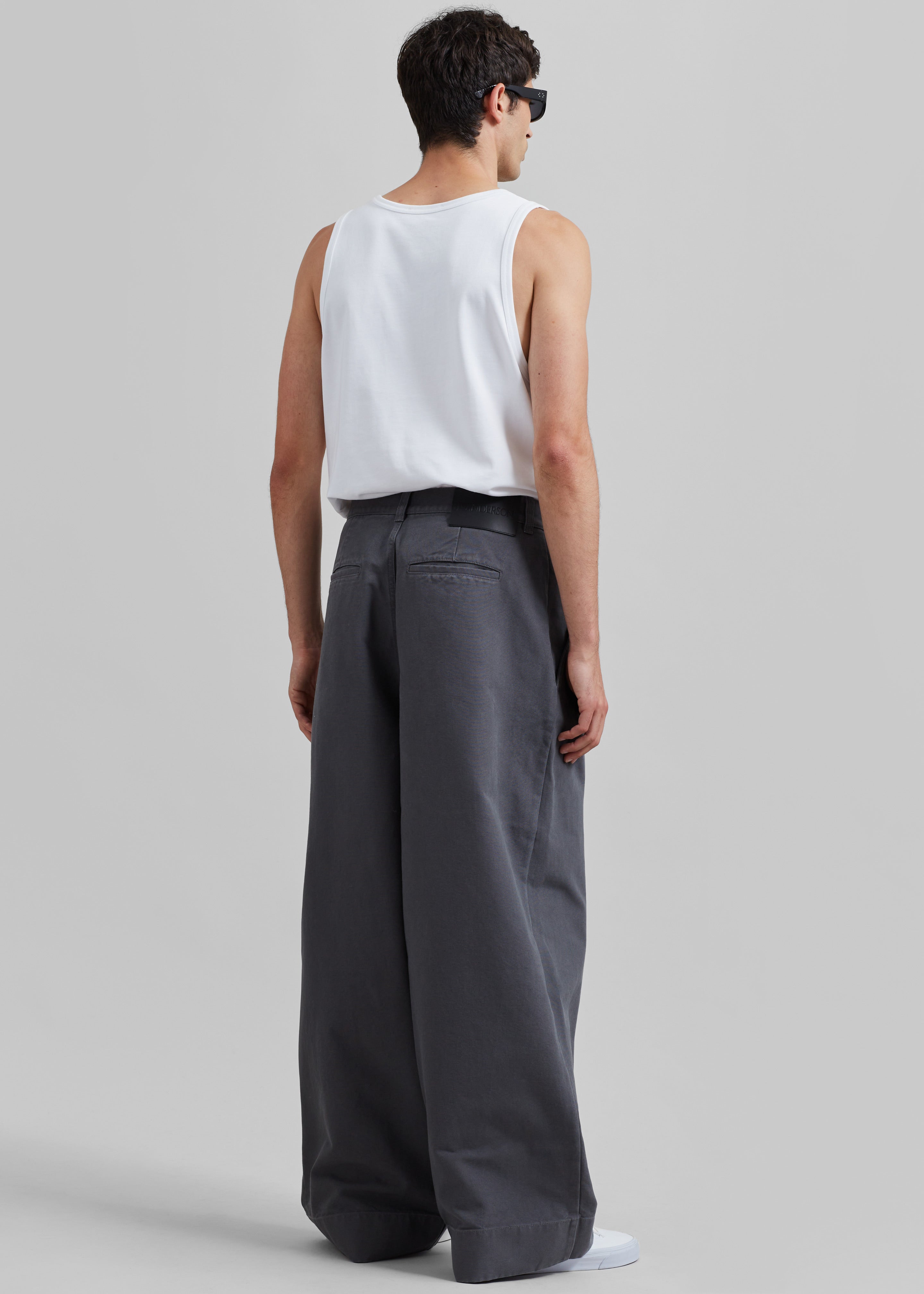 JW Anderson Relaxed Cargo Trousers - Grey - 7