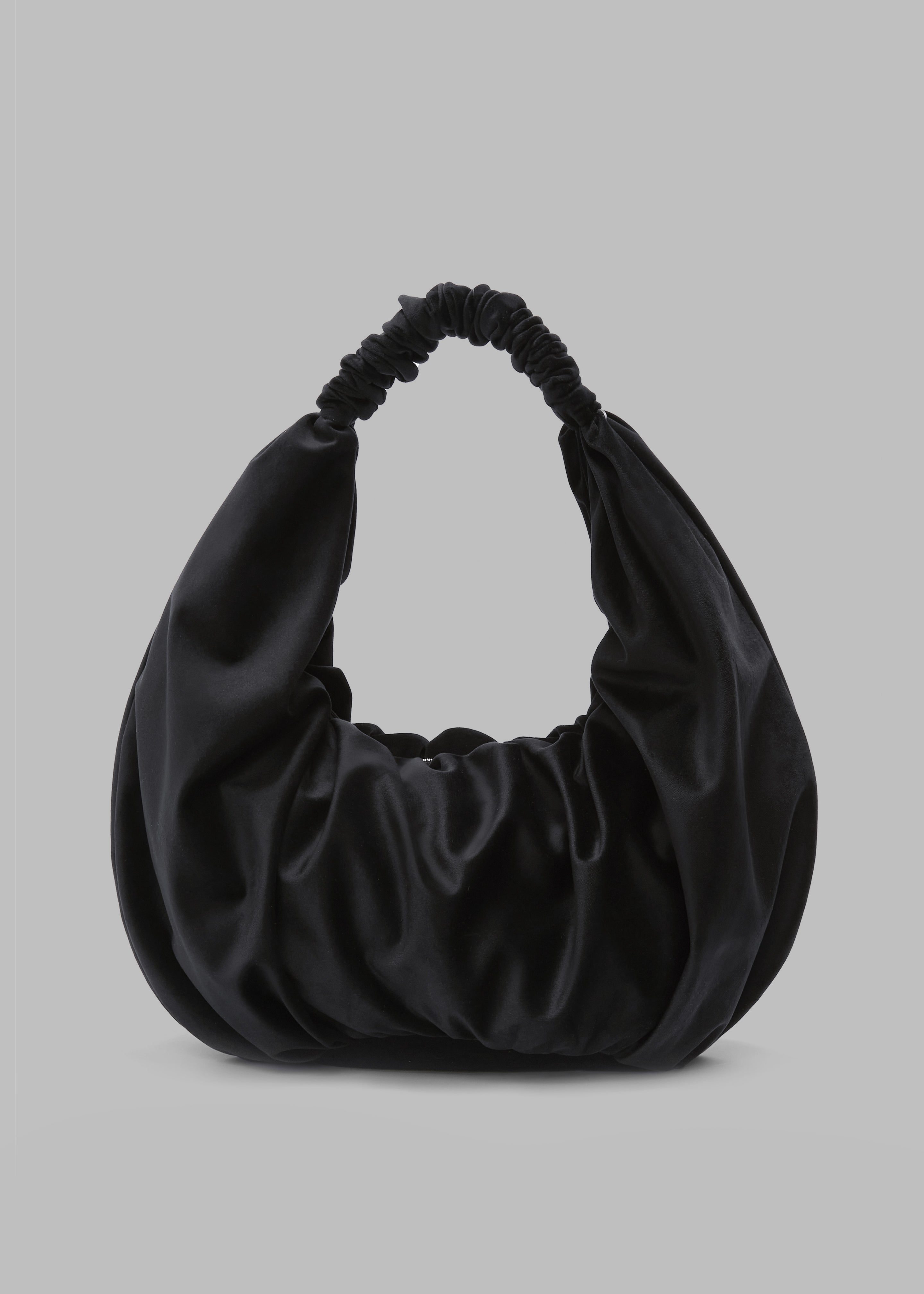 JW Anderson Ruffle Shopper - Black - 1