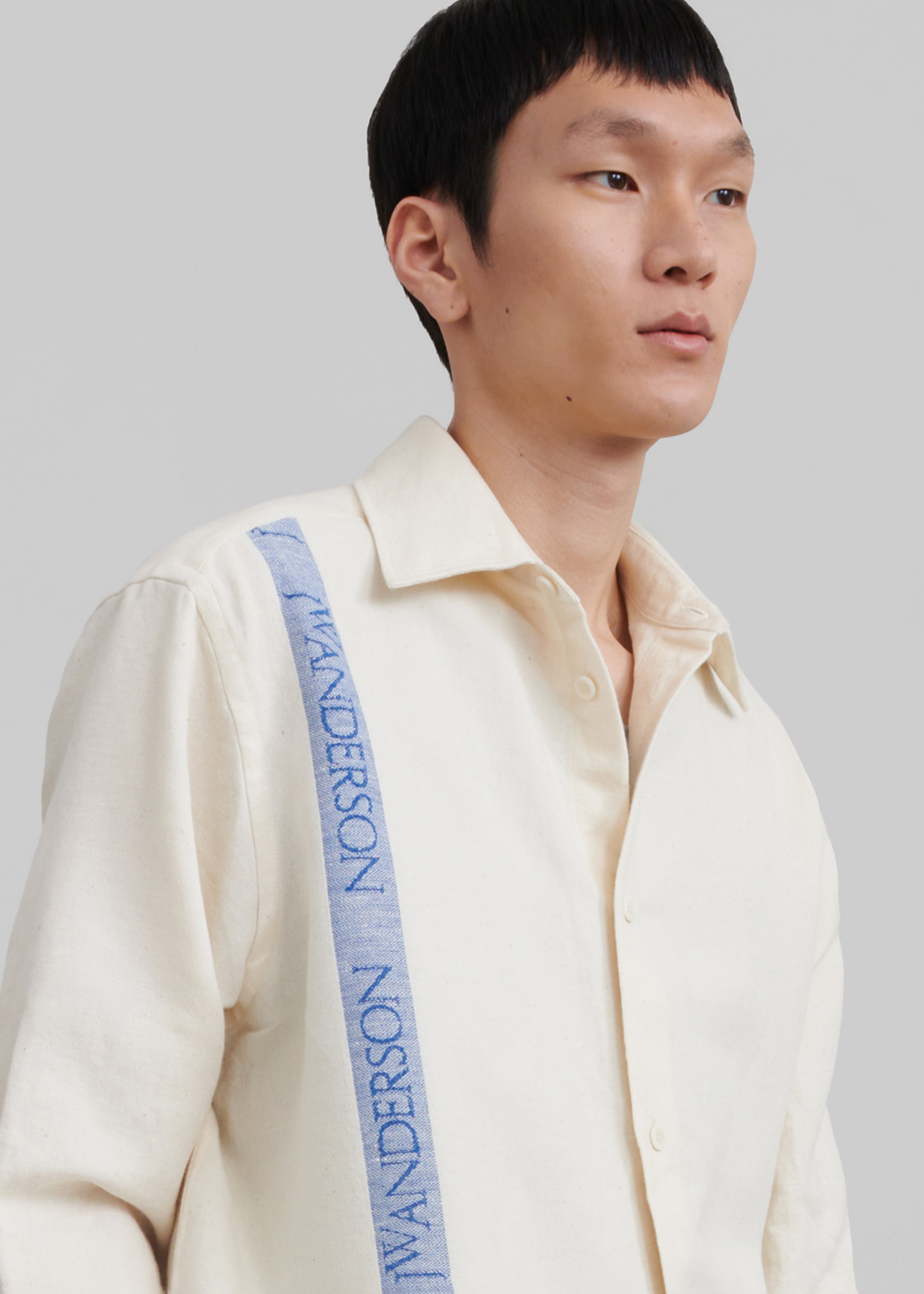 JW Anderson Tea Towel Oversized Shirt - Off White - 5